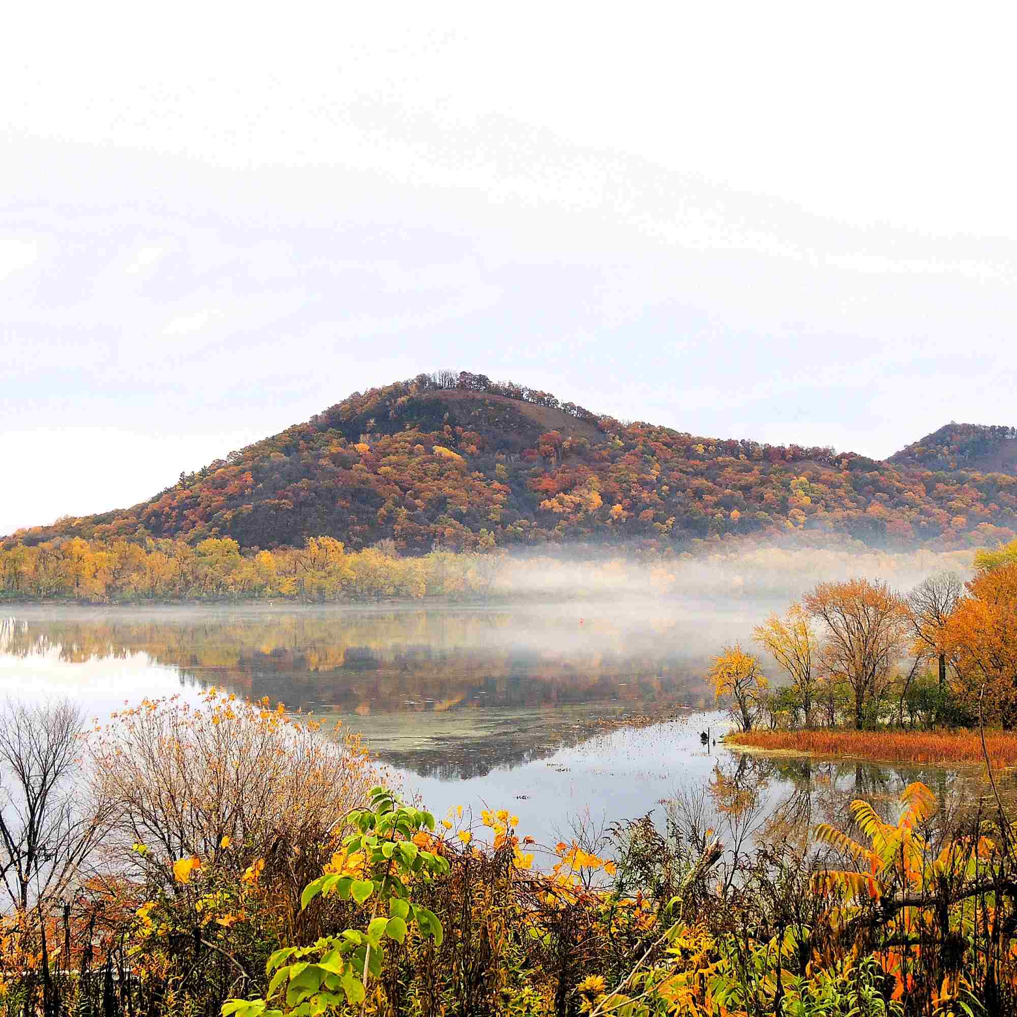 Calm Autumn River