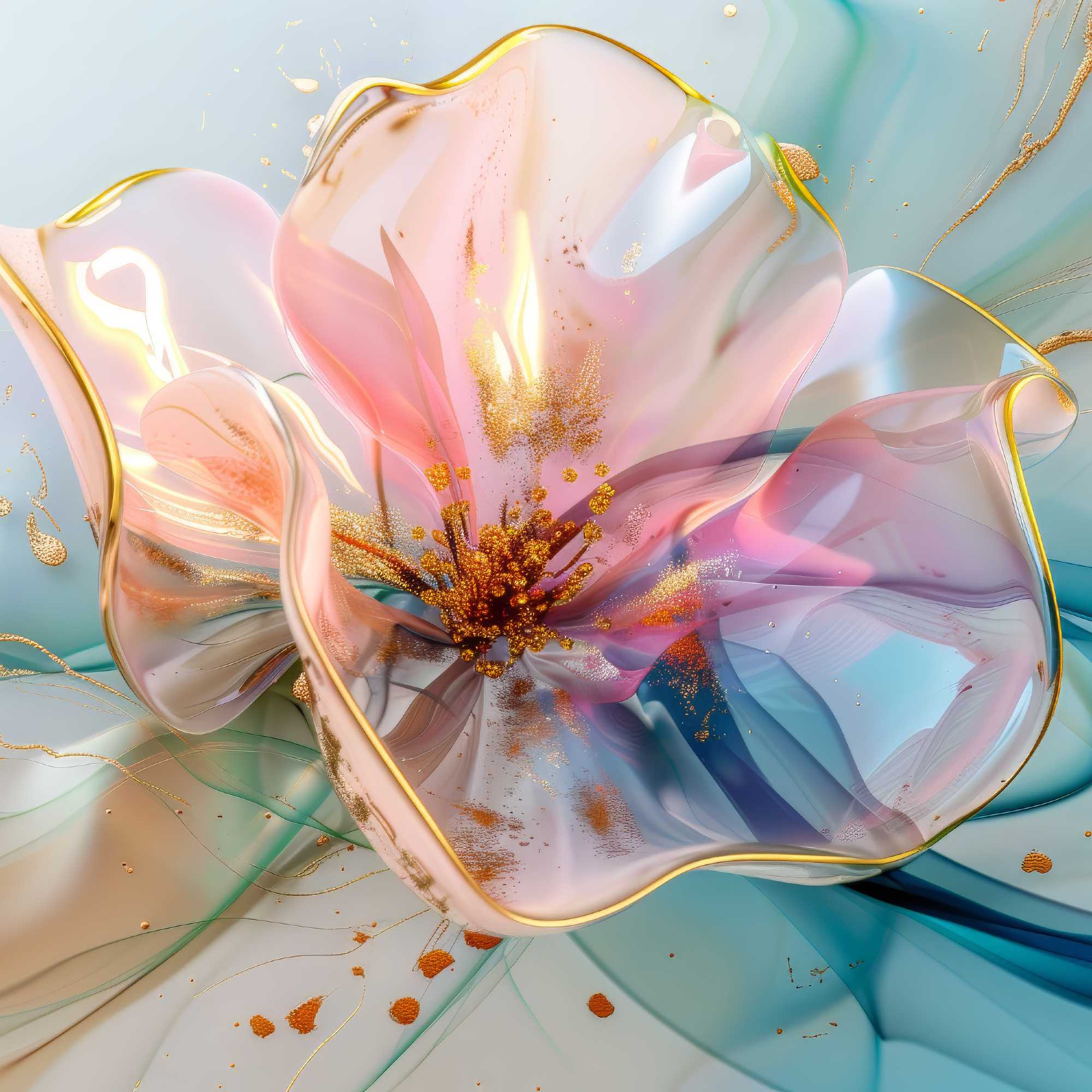 Mystic Glass Flower