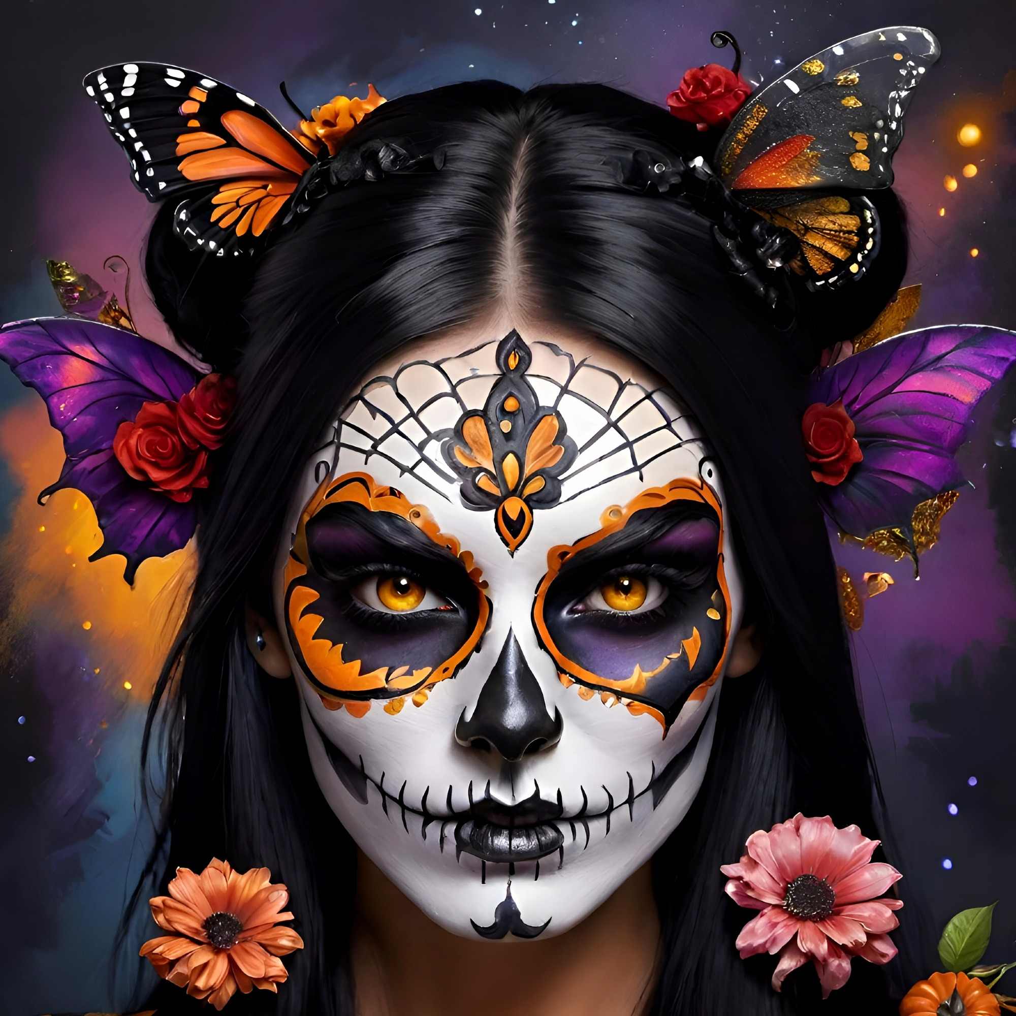 Dark Butterfly SkullGirl 