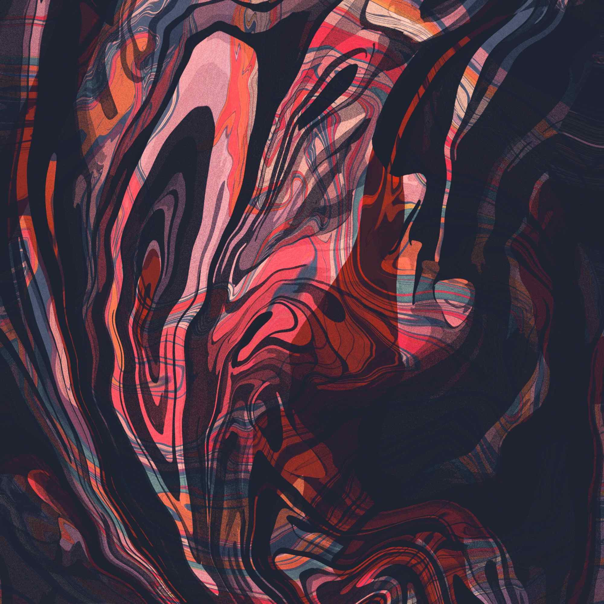 A Face Colored in Blur