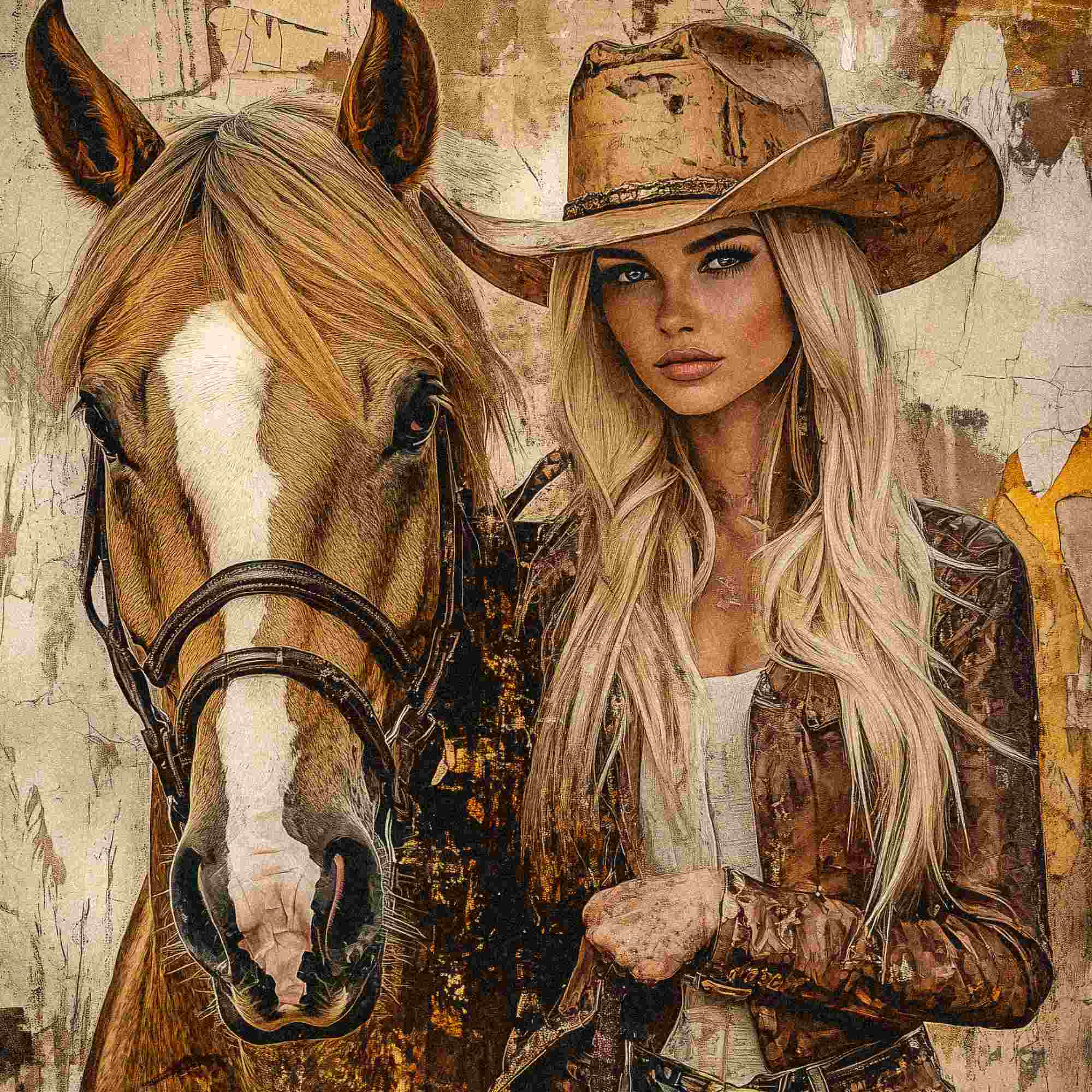 Portrait of a Cowgirl