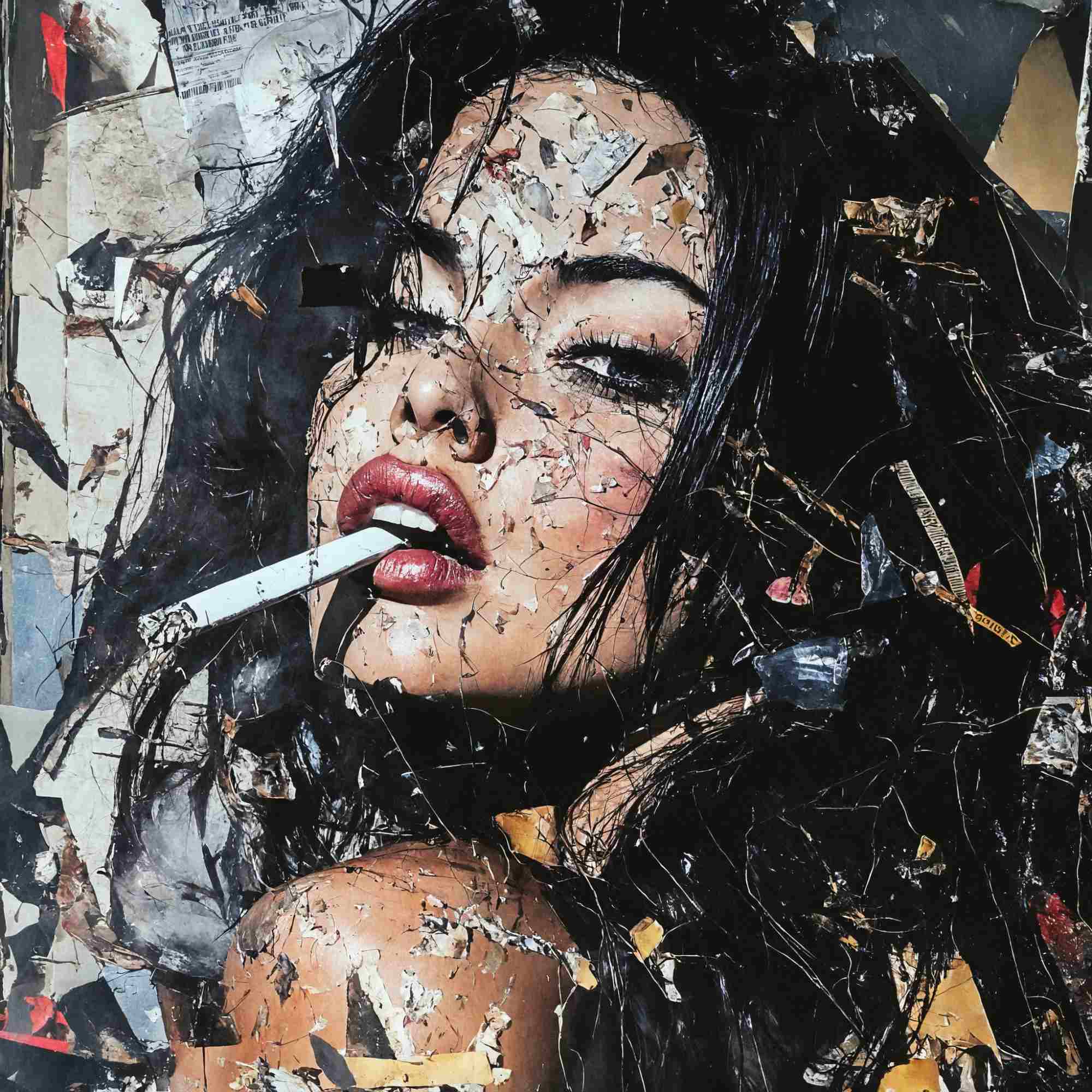Unlit Cigarette