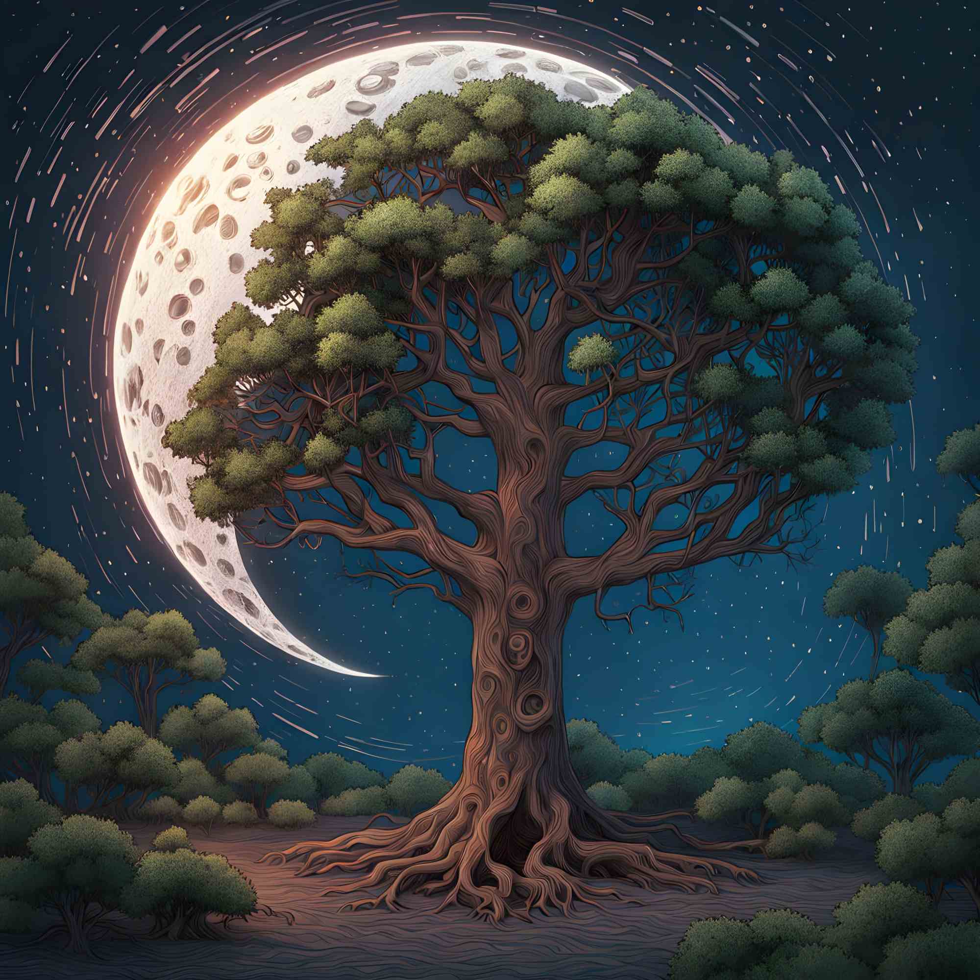  Lunar Embrace