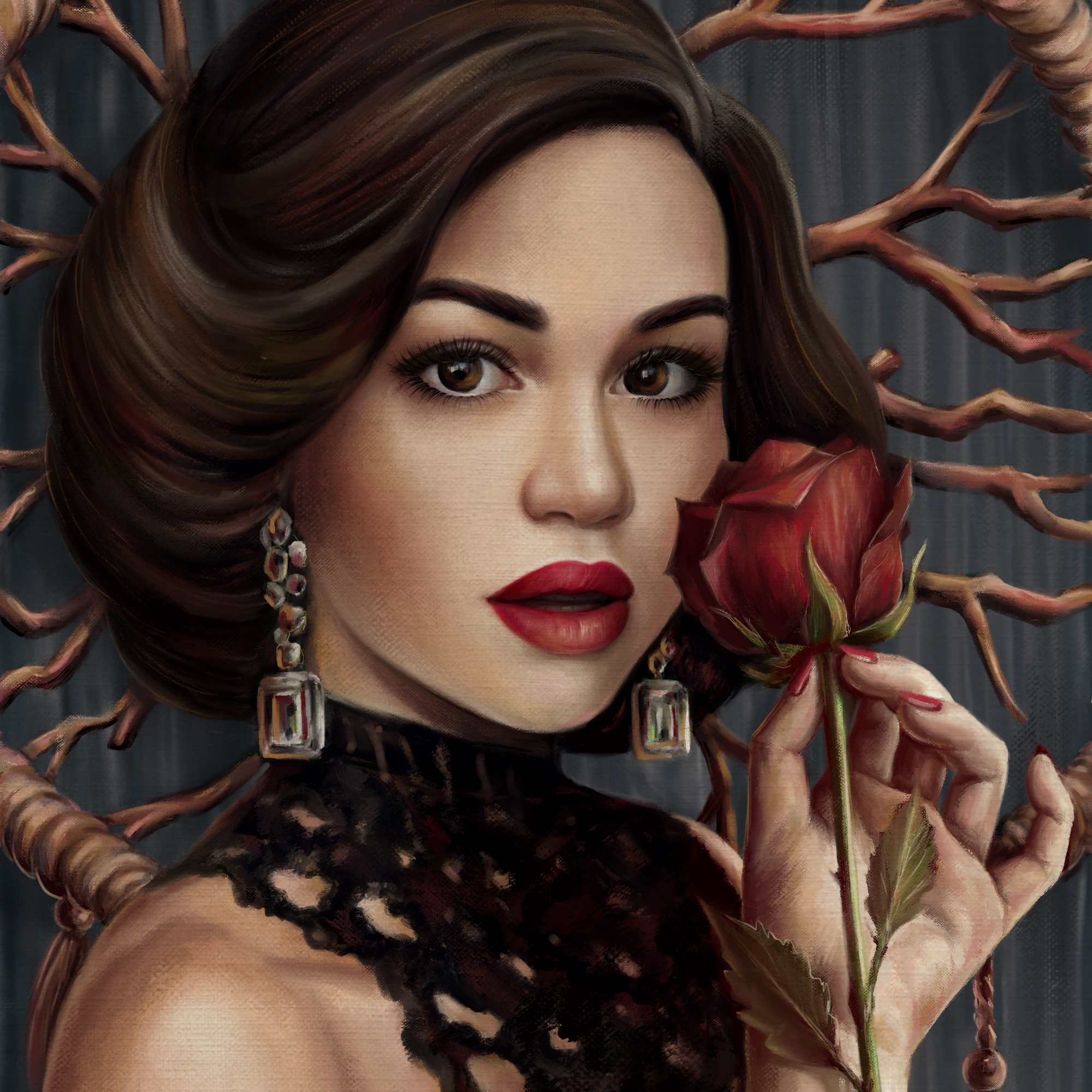 Dreamcatcher (Self-portrait)