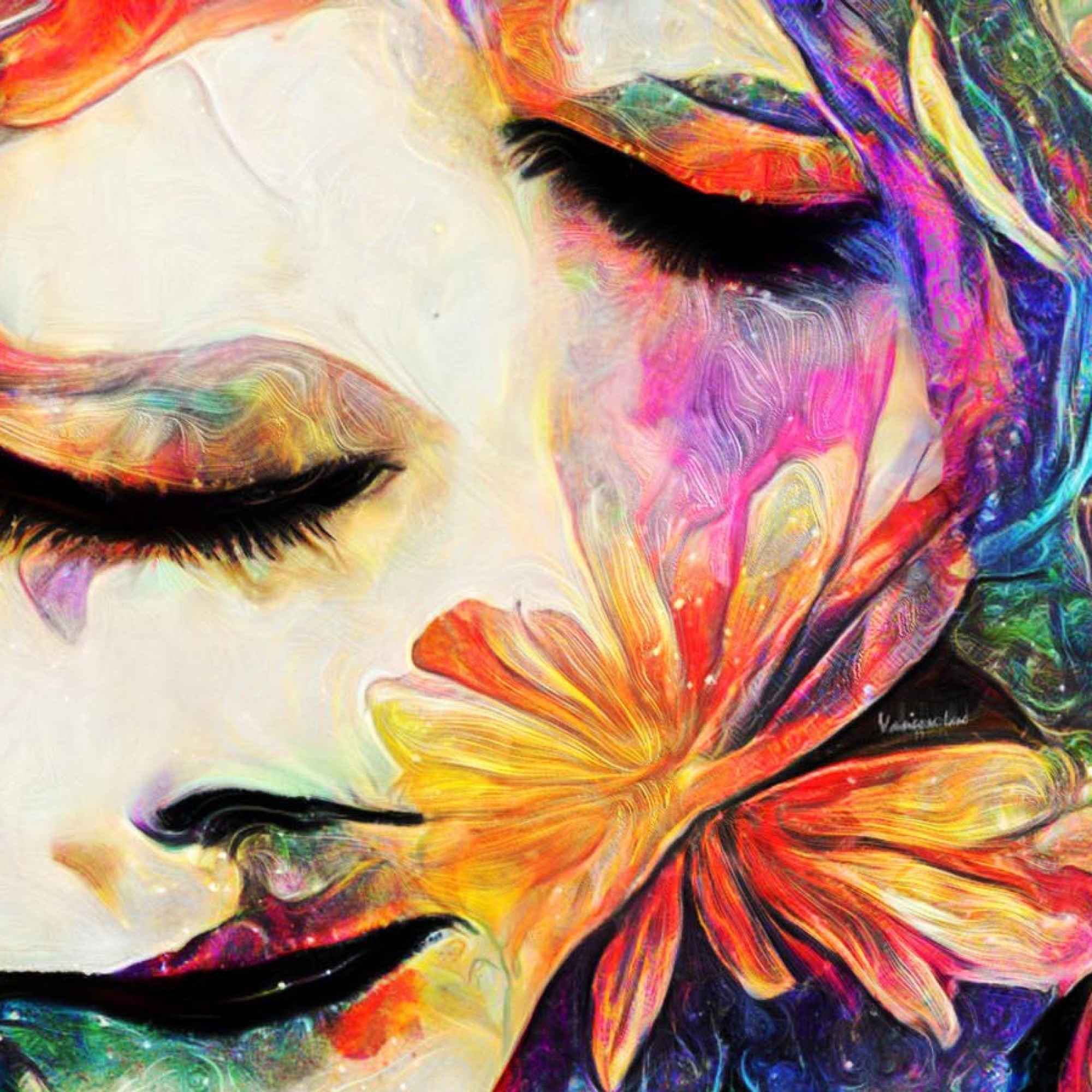 Serene Bloom | Vibrant Visions