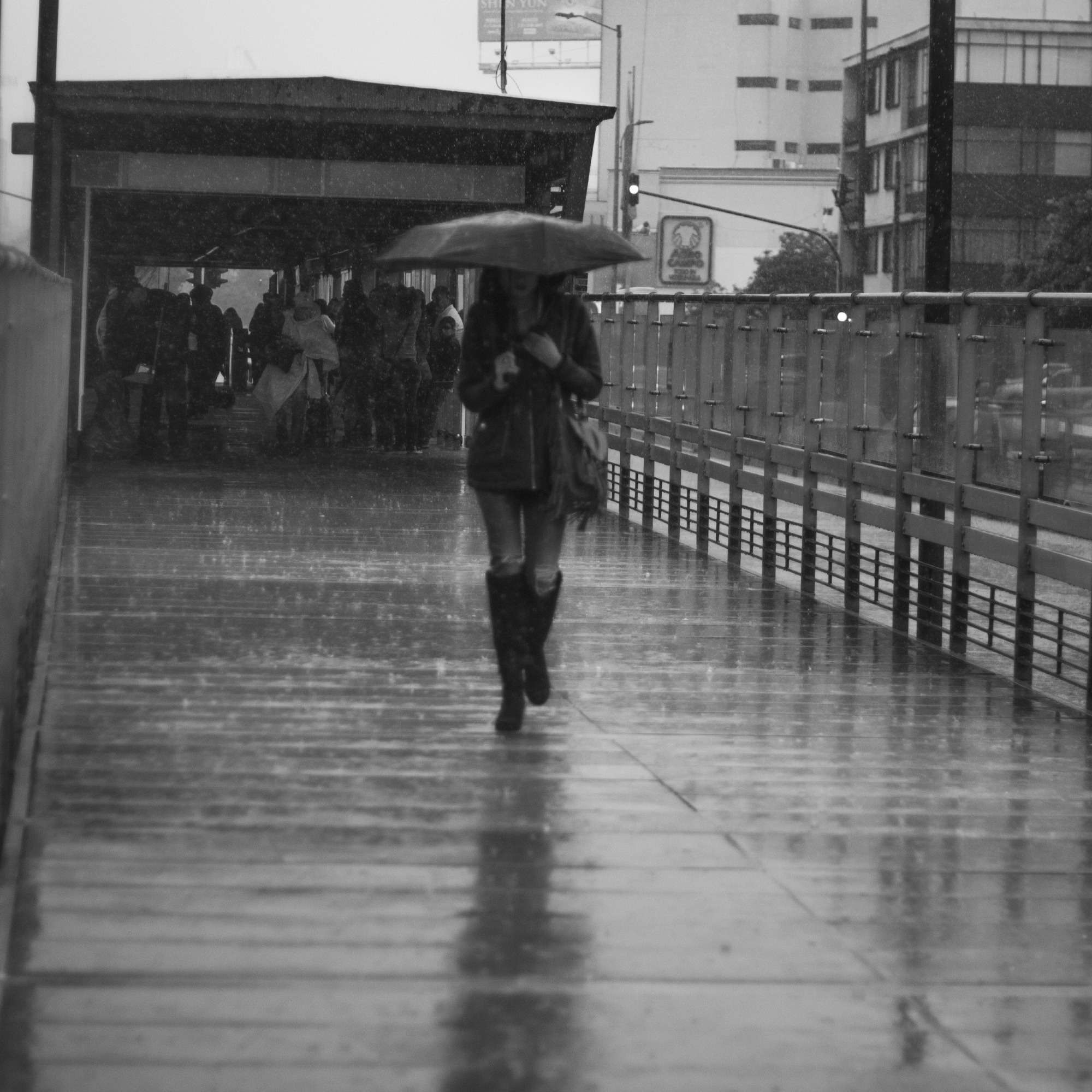 Loneliness in the rain