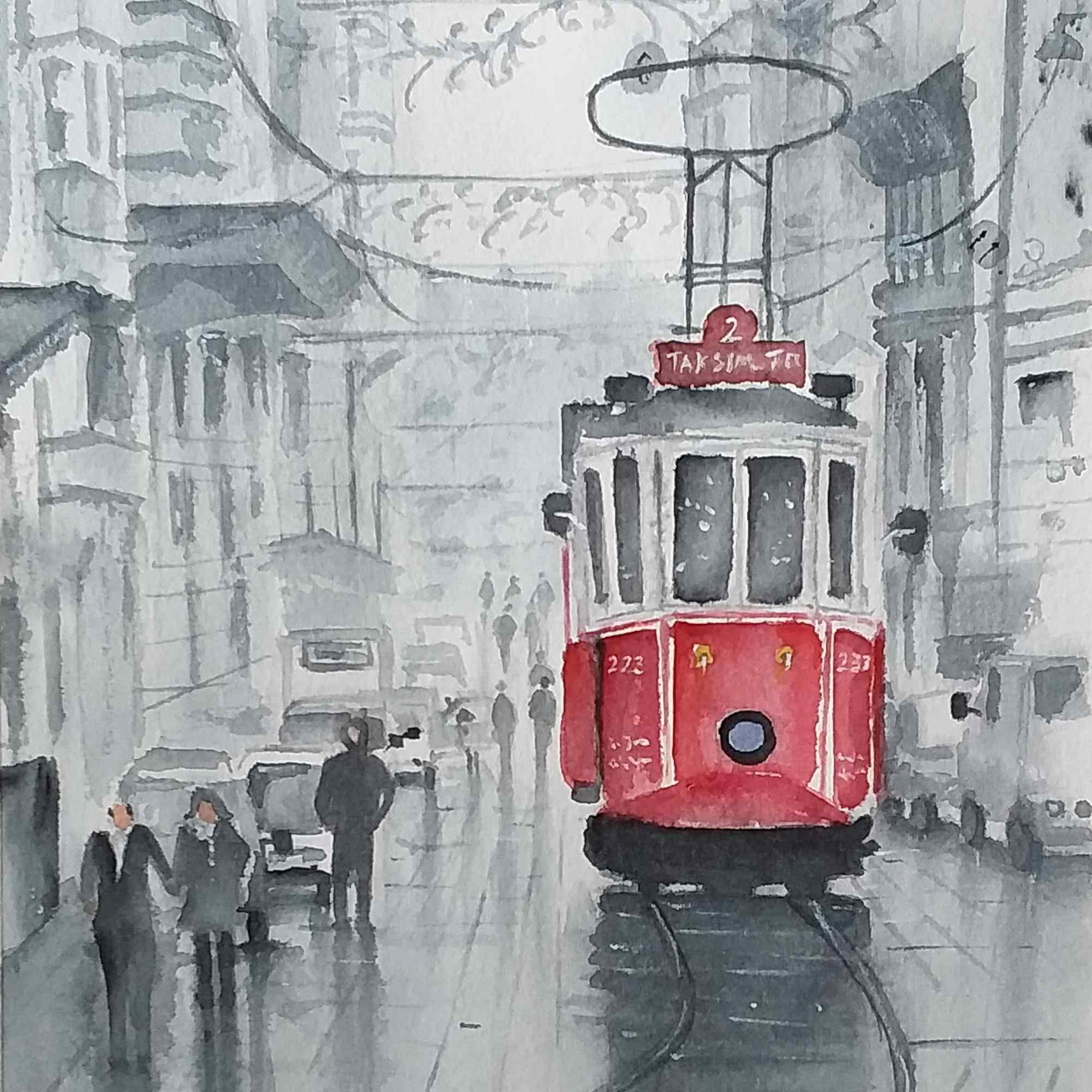 Rainy city