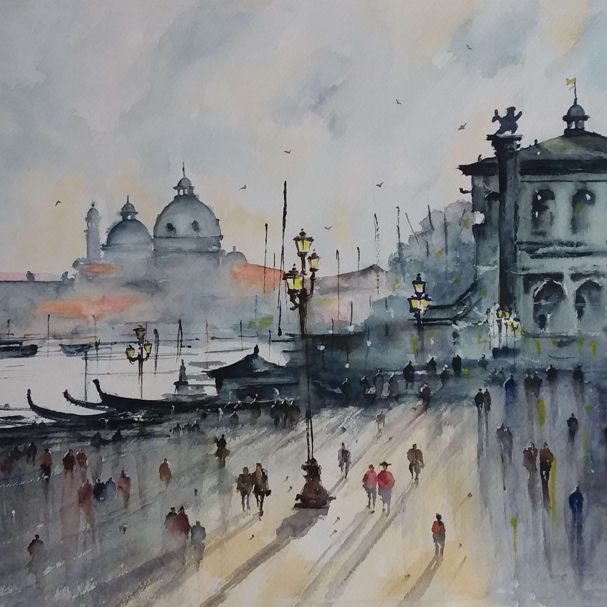 The view of venice 