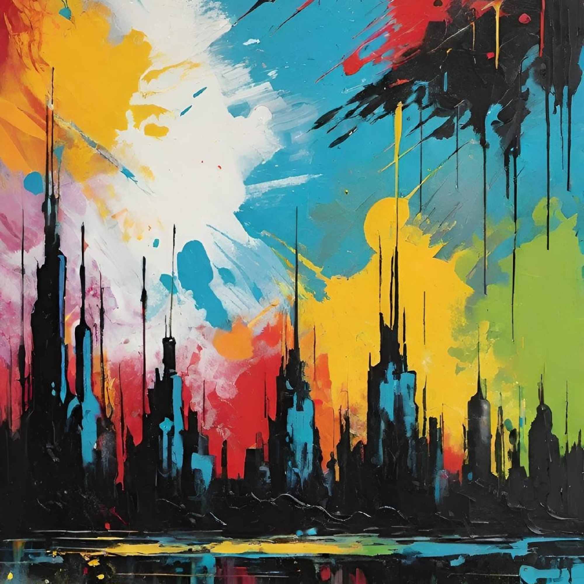 Abstract Cityscape 