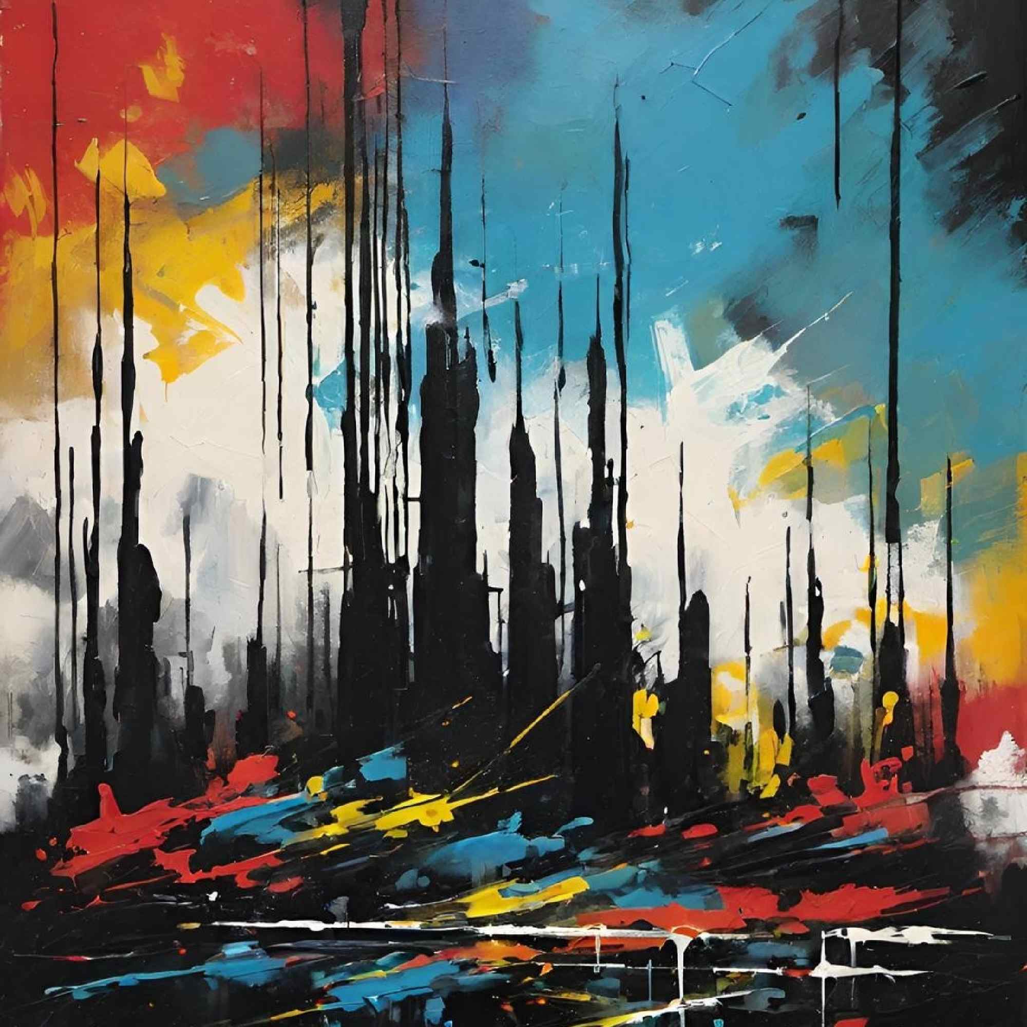 Abstract Cityscape  