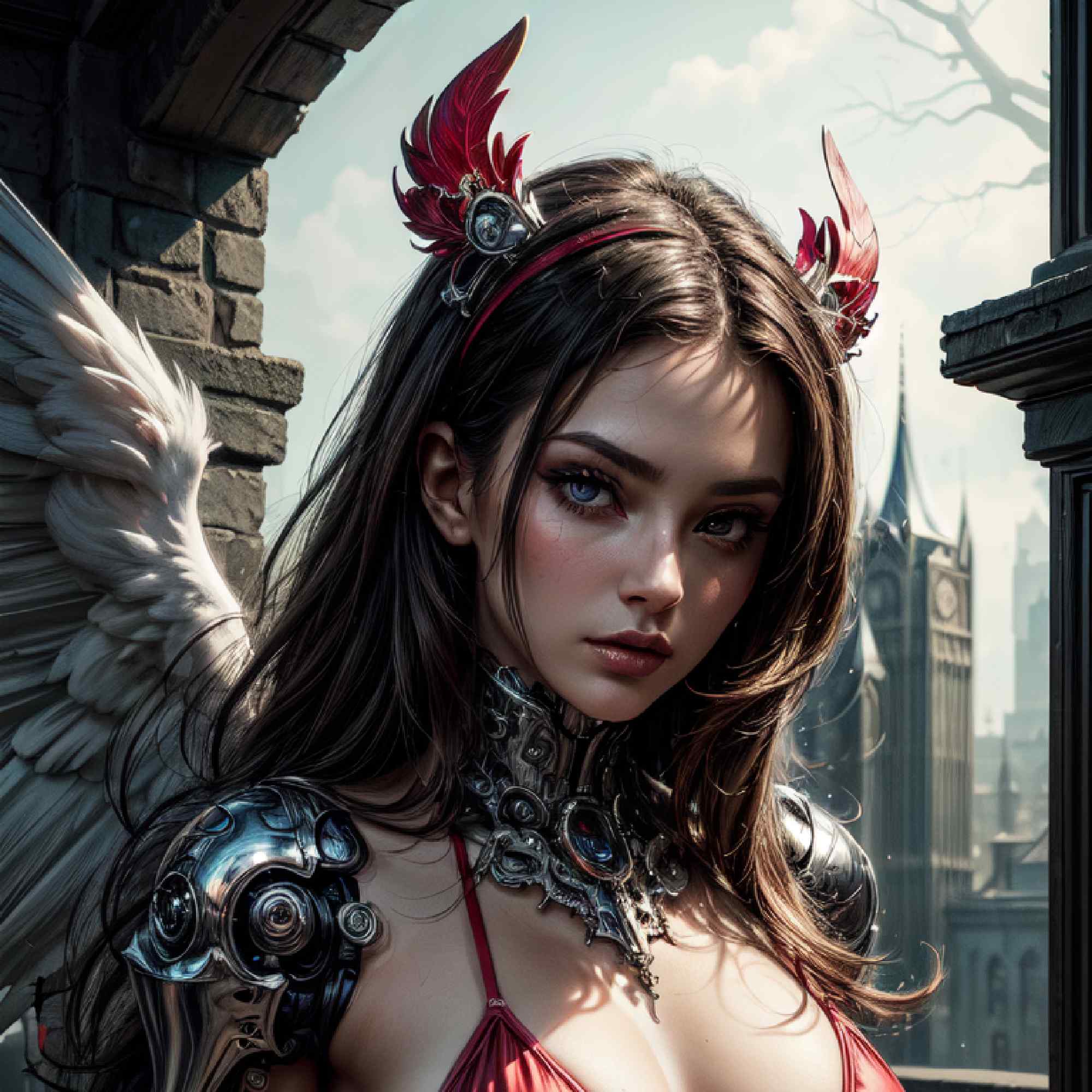 Humandroid Girl  1