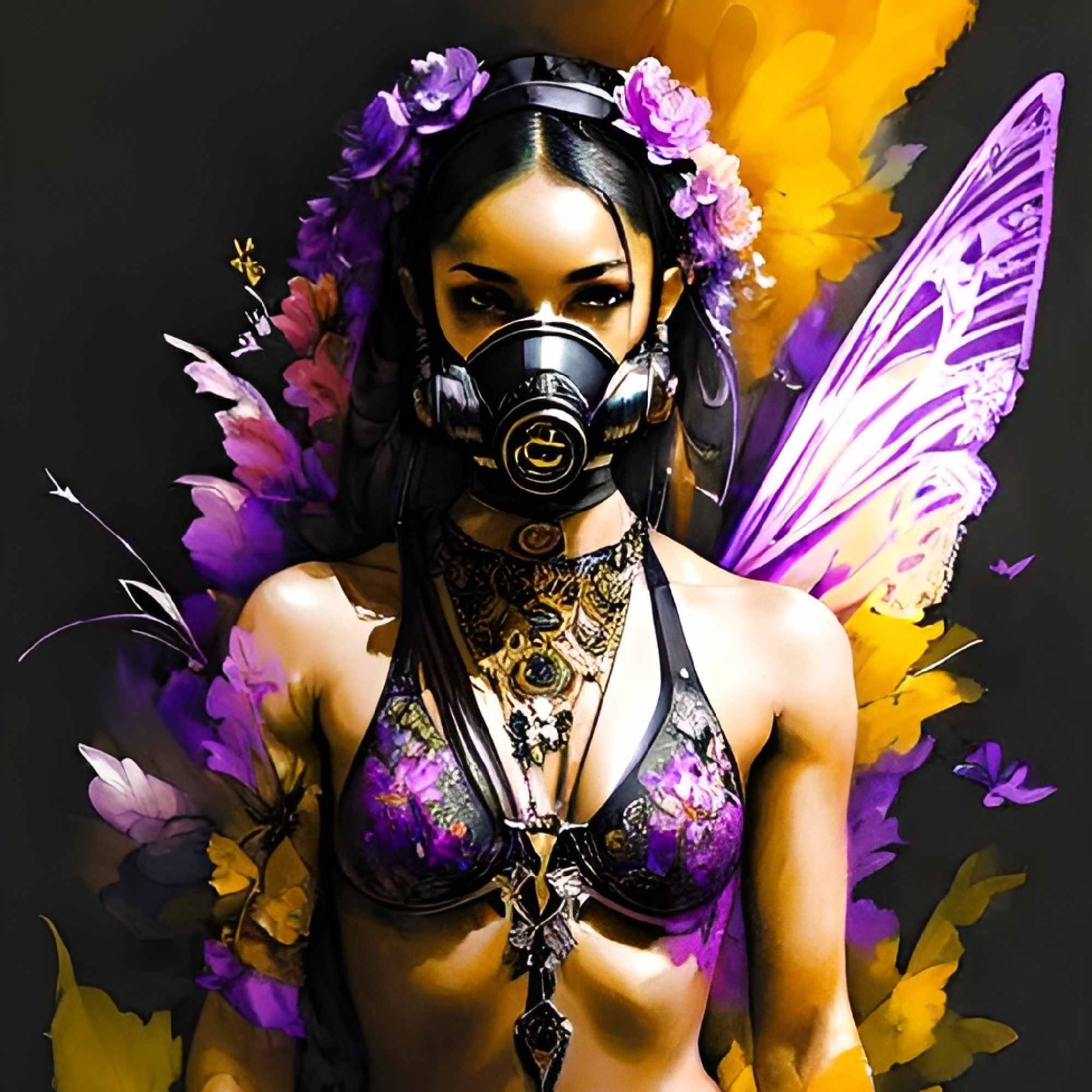 Girl and Toxic planet  3