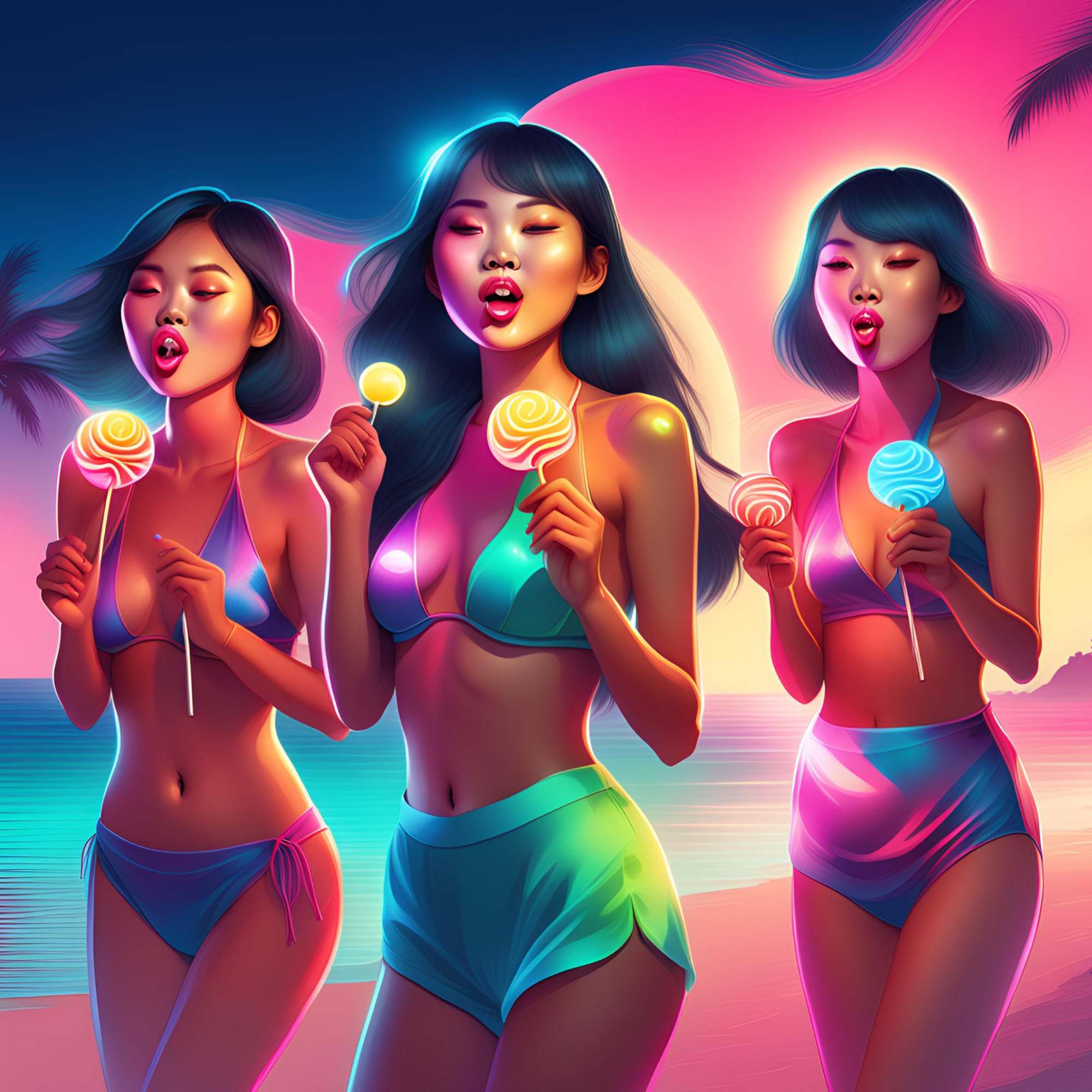Neon Asia Manga Sweets 1