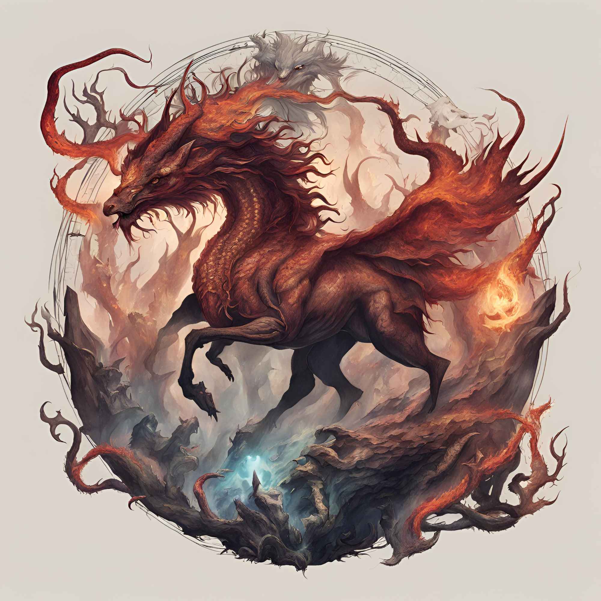 the mythical creatures 