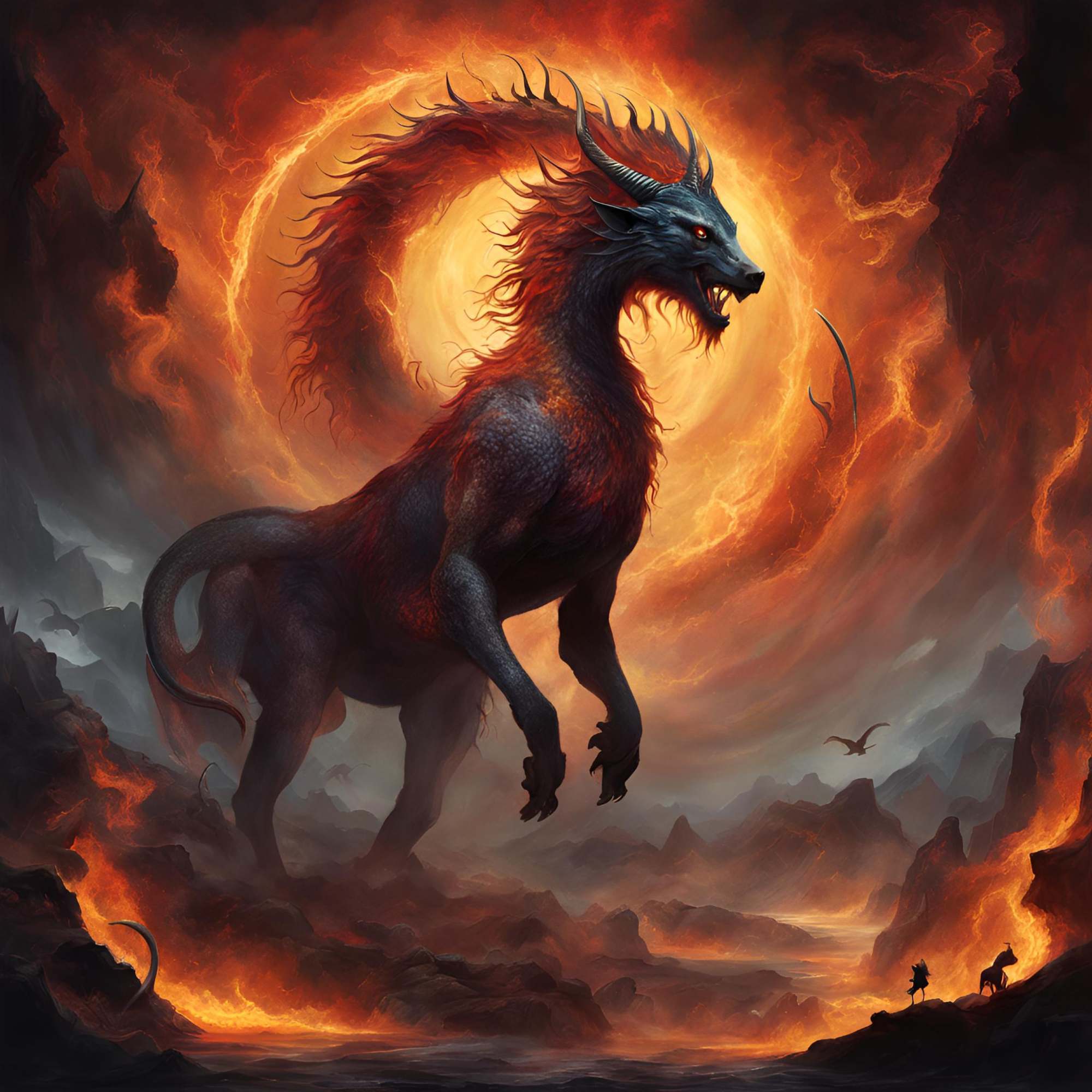 mythical hell creatures