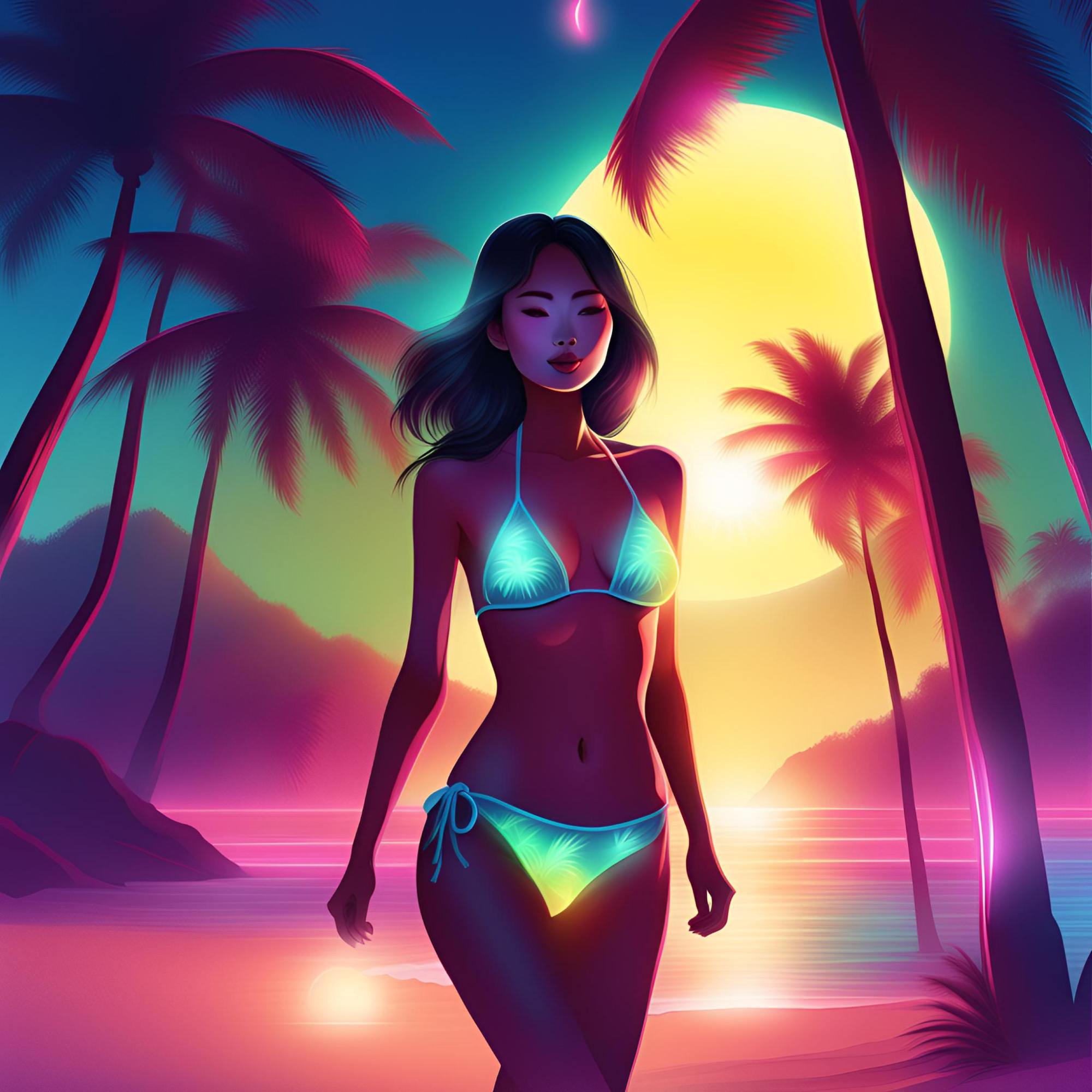 Neon Asia Manga Beachgirl 8