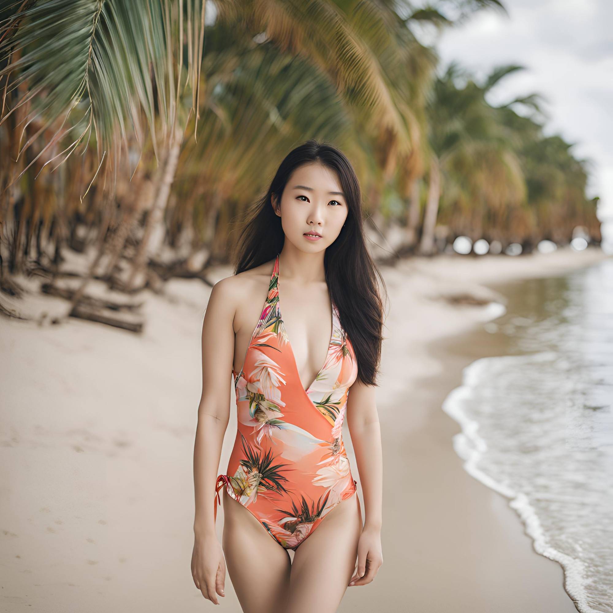 Asia Beach Girl