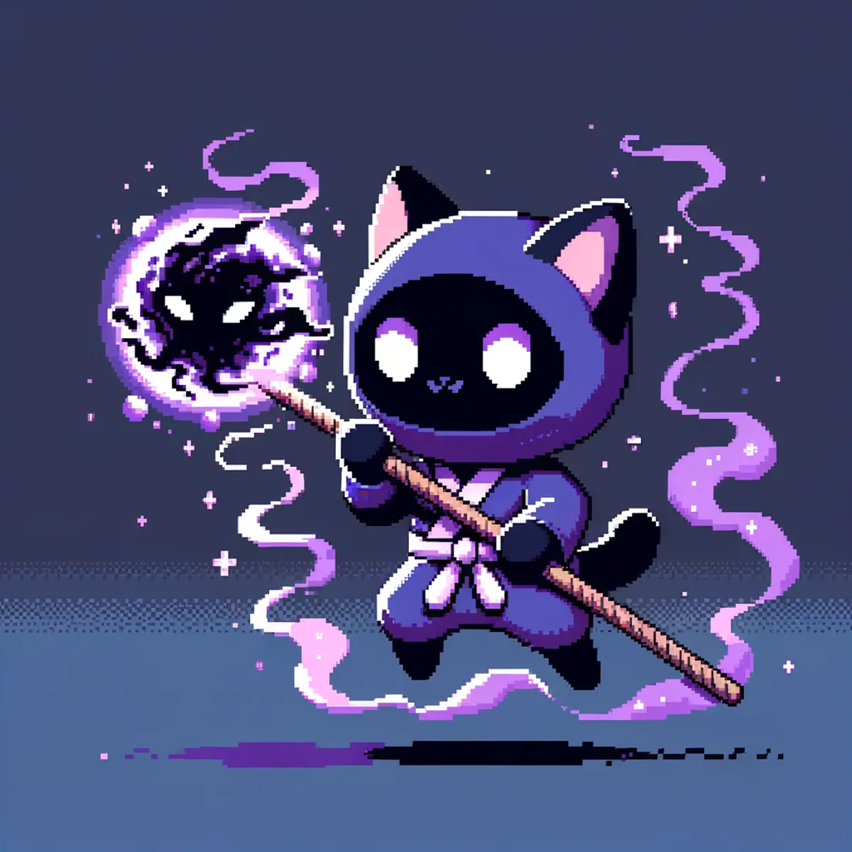 Pixel Ninja Cats #18