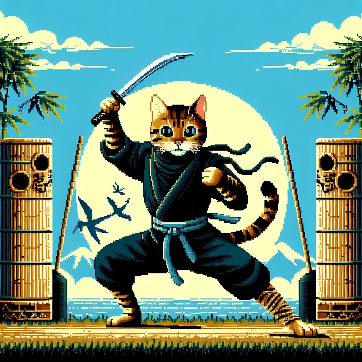 Pixel Ninja Bengal #2