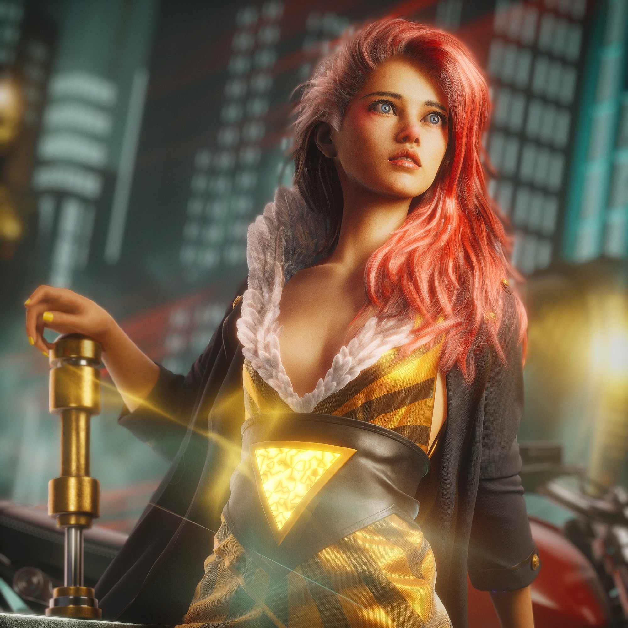 RED. Transistor Fan Art.