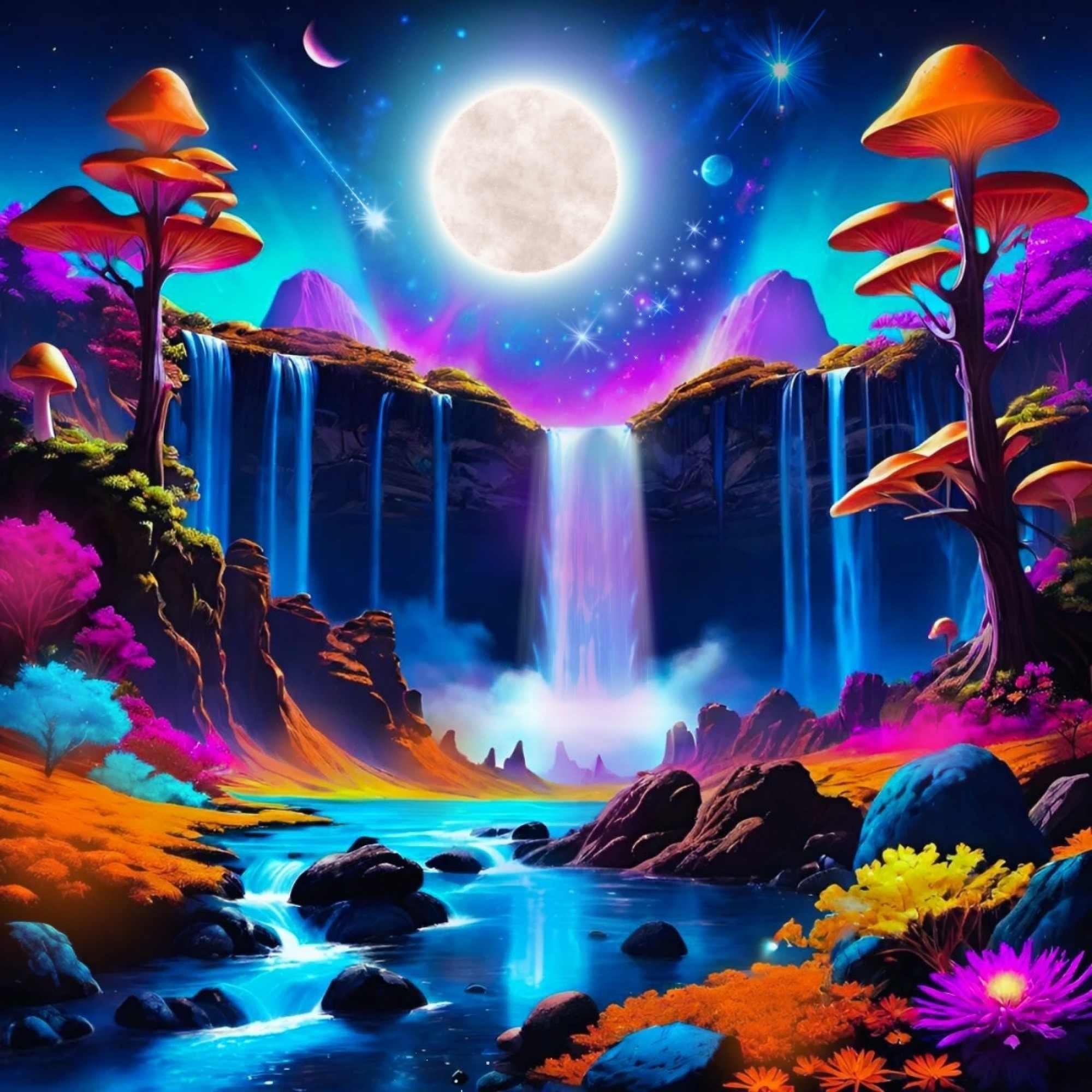 Fantasy landscape