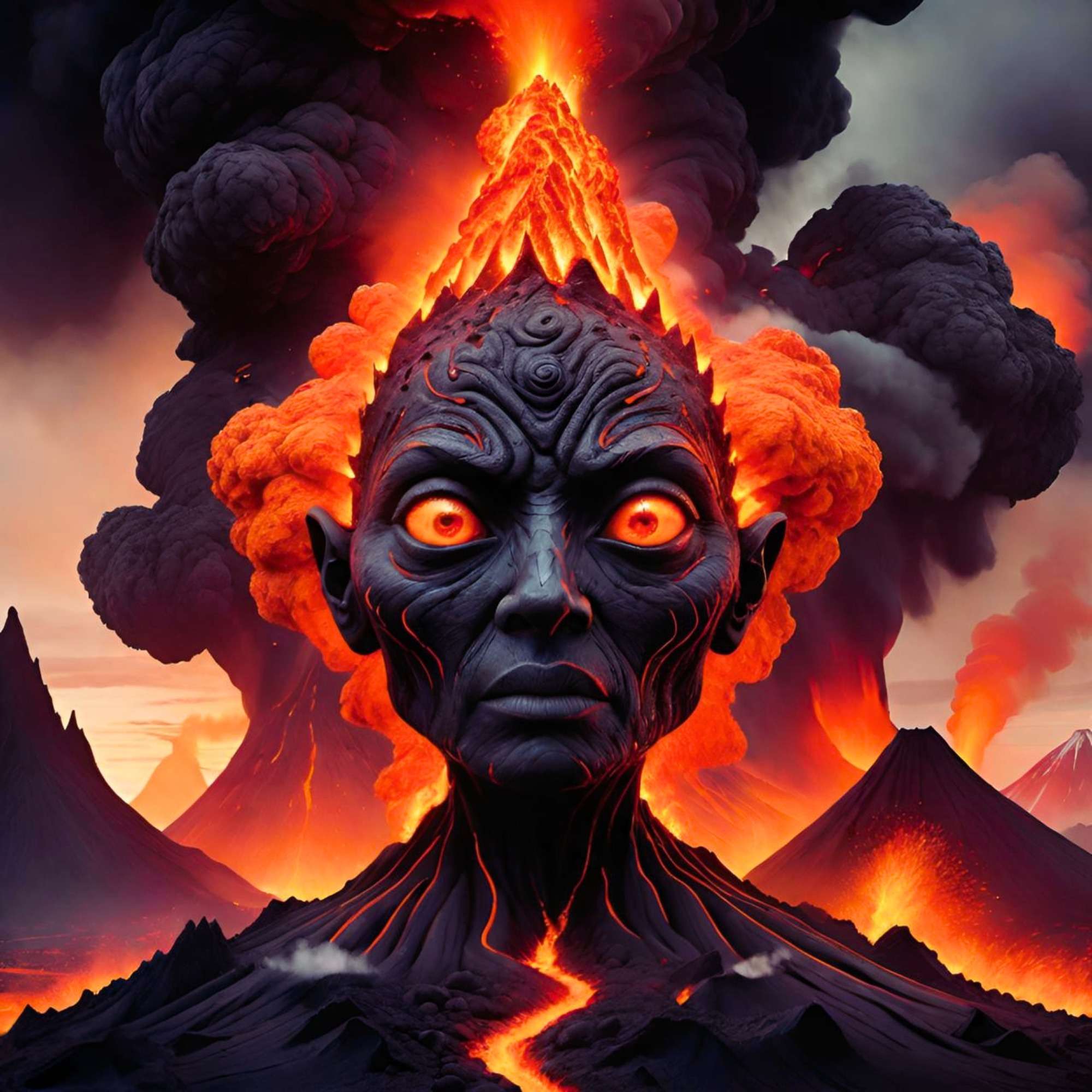 Volcanic eruption 4