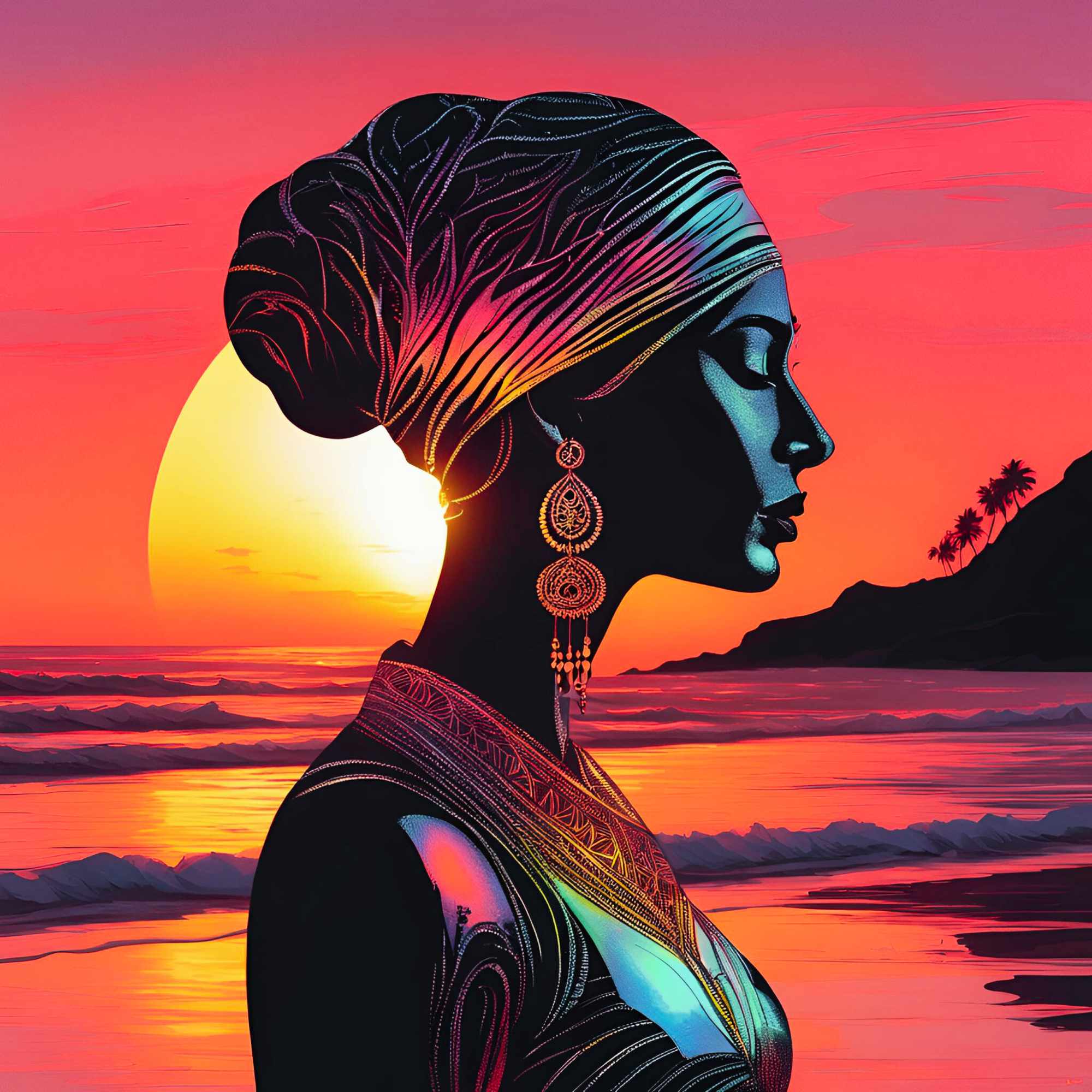 Beauty at the African  sunrise