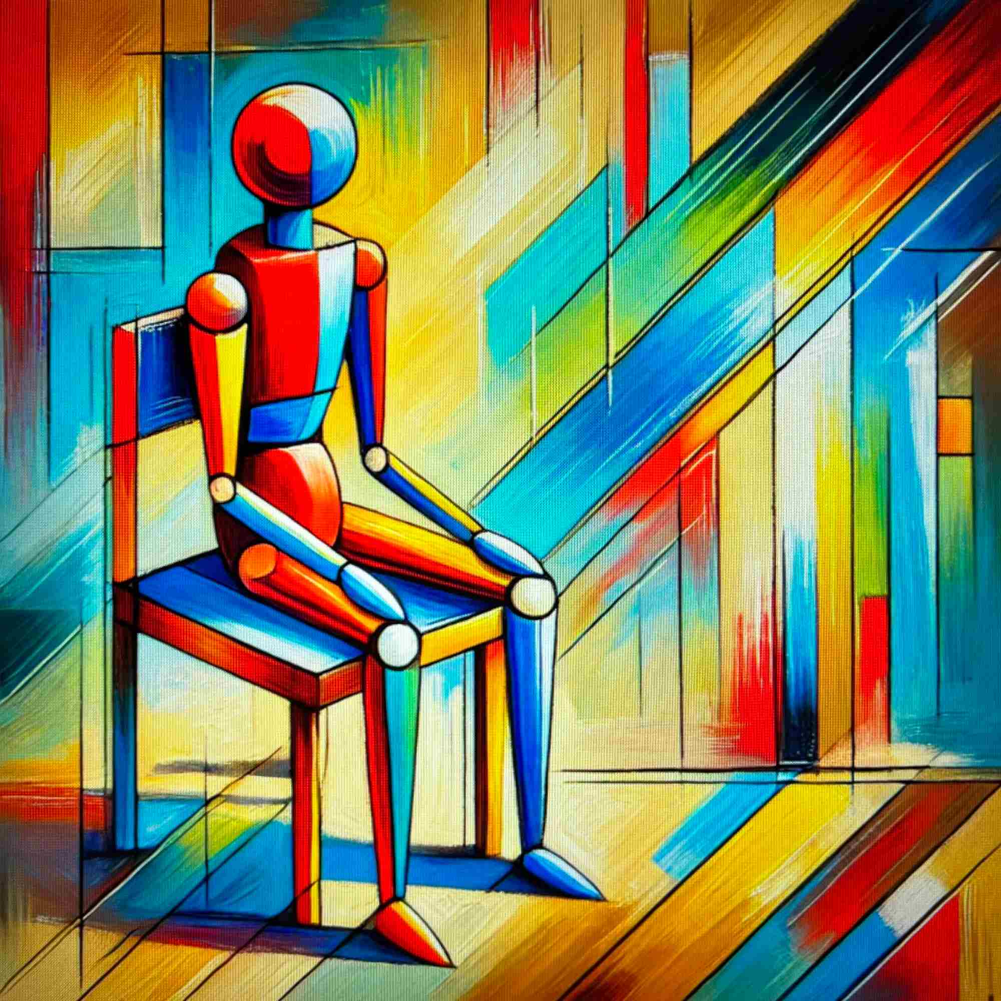 Contemplative Figure