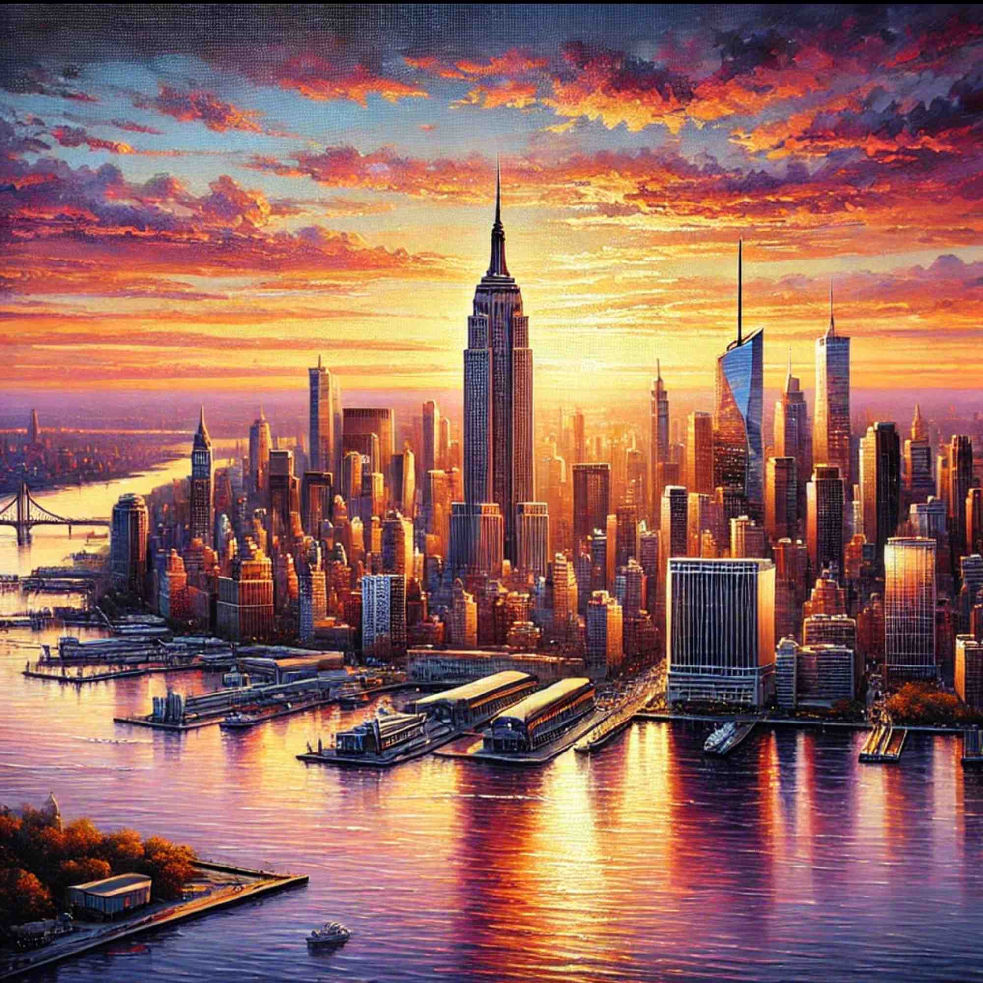 Empire State at Dusk