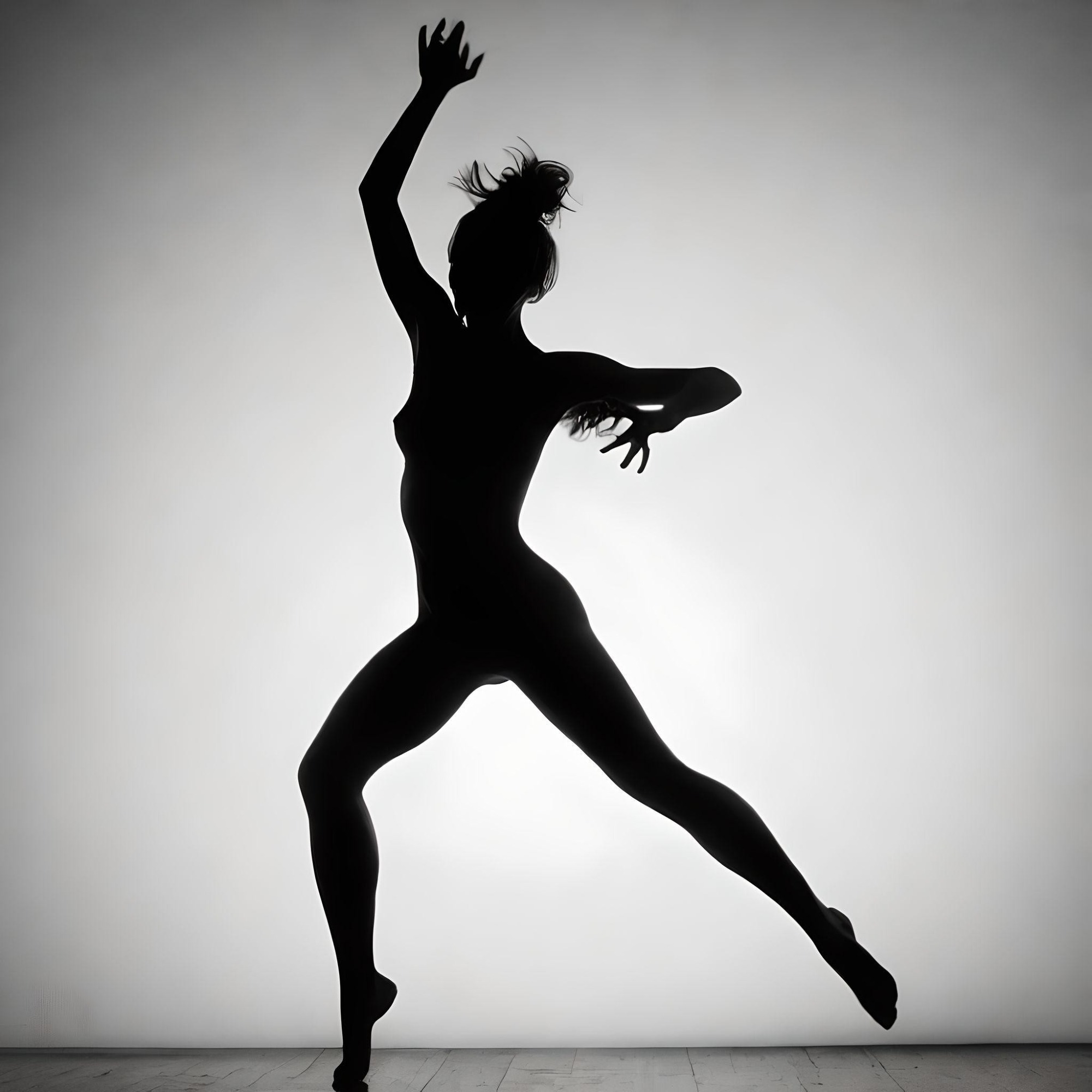 Dancing silhouette