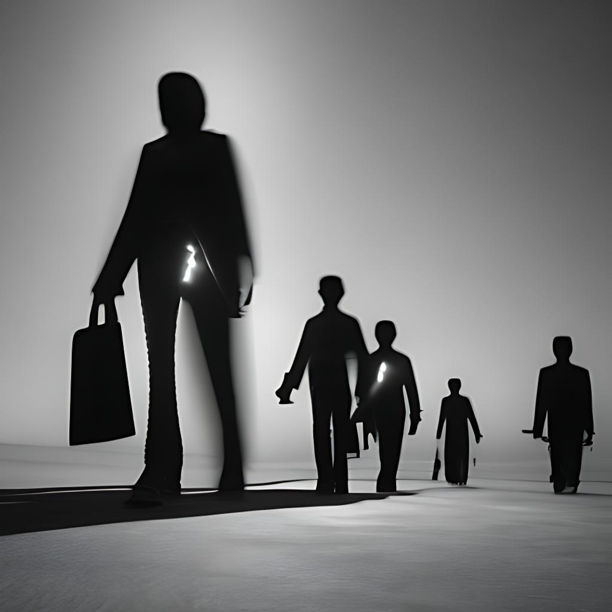 walking figures
