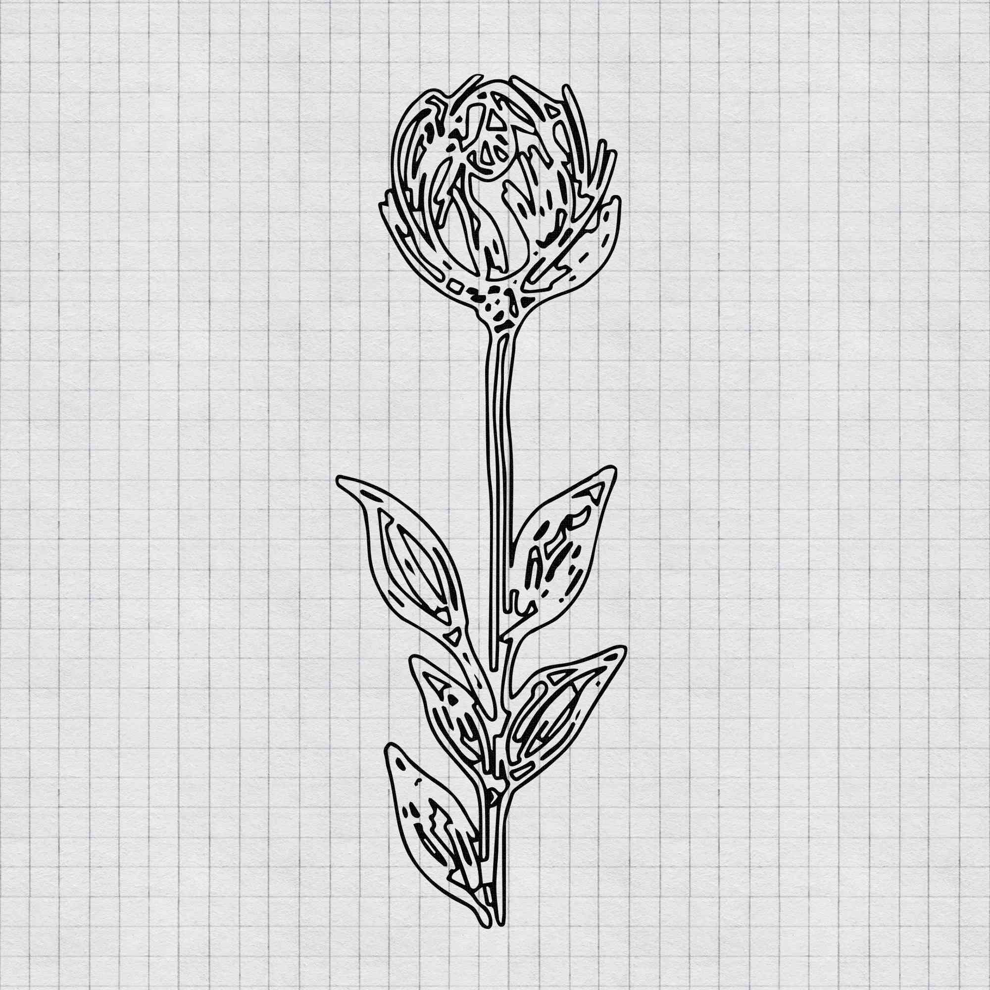 Scribbled Blossom