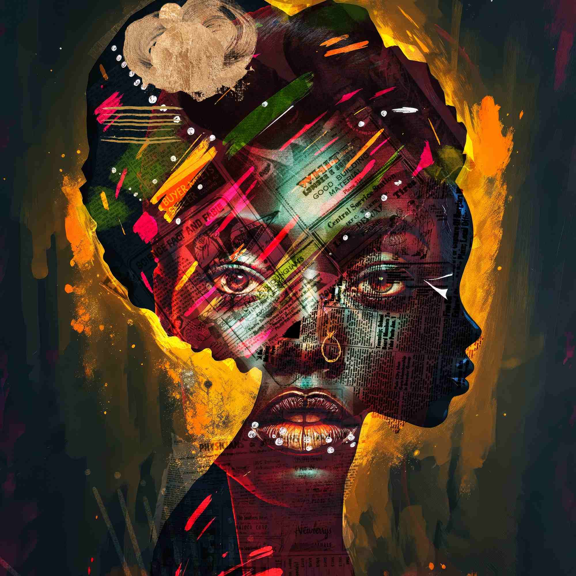 Mixed in African Beauty