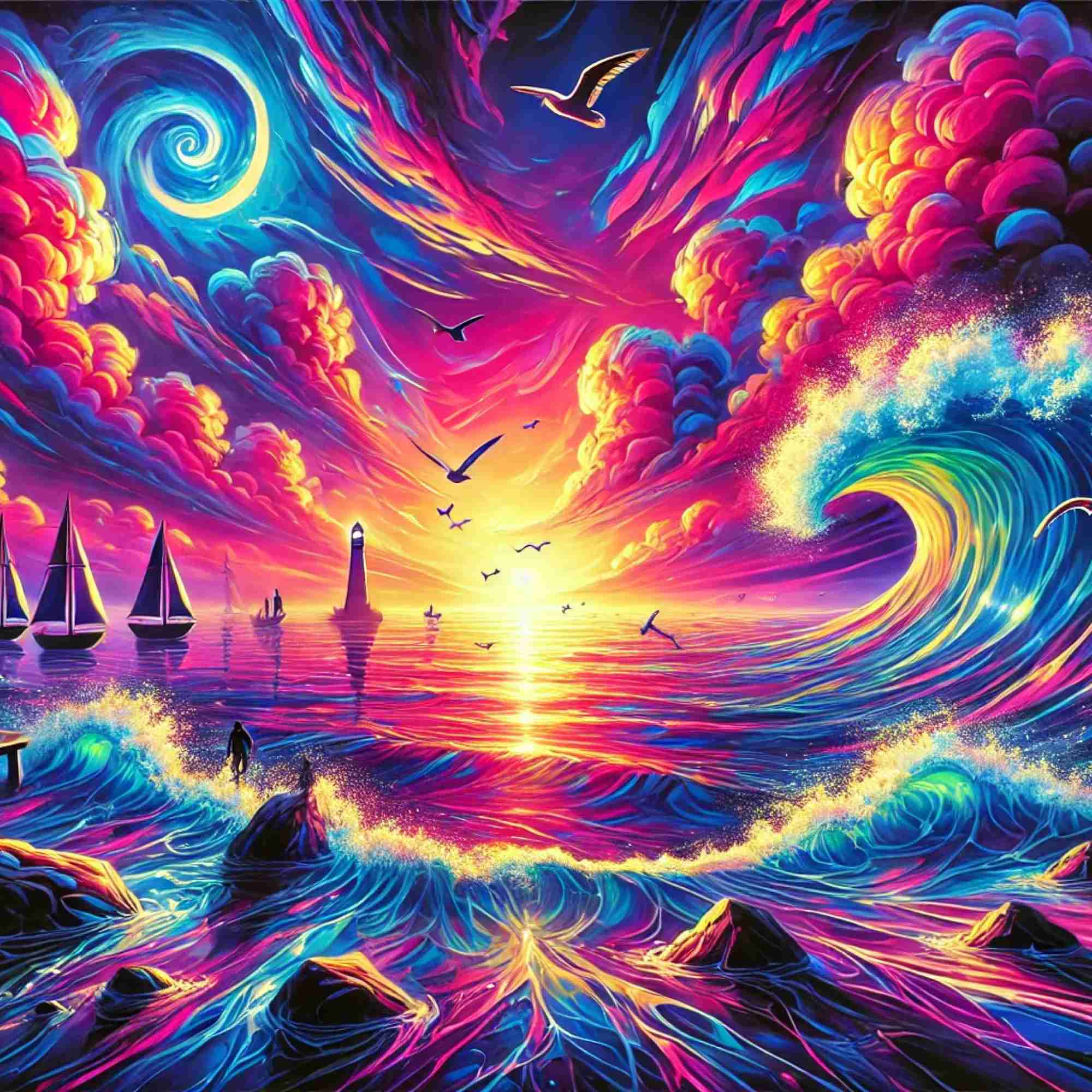 Cosmic Symphony of the Sea