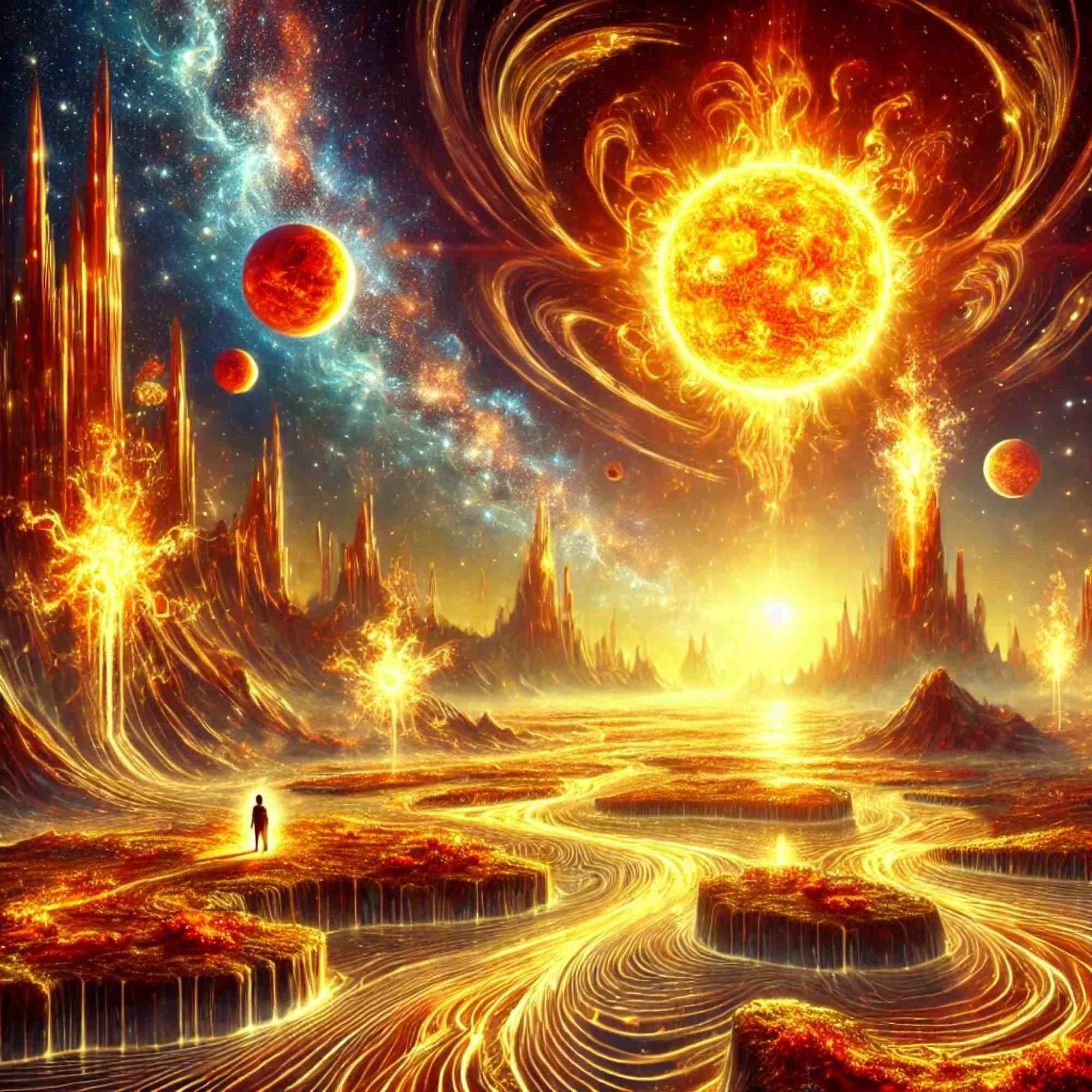 Inferno of the Cosmic Suns