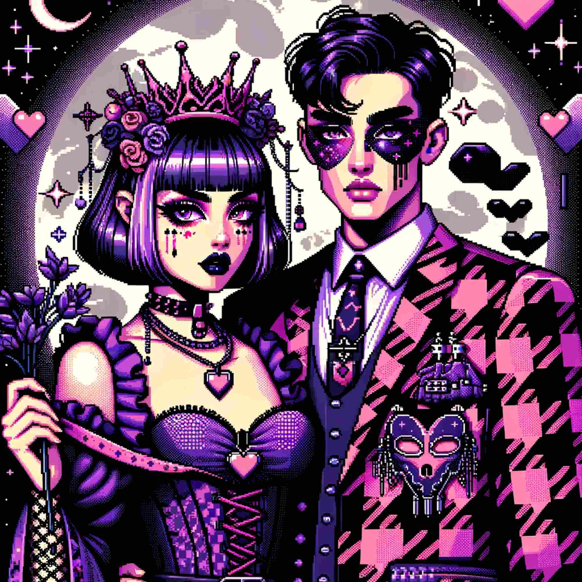 Nocturne Embrace: Duo Heartbeat
