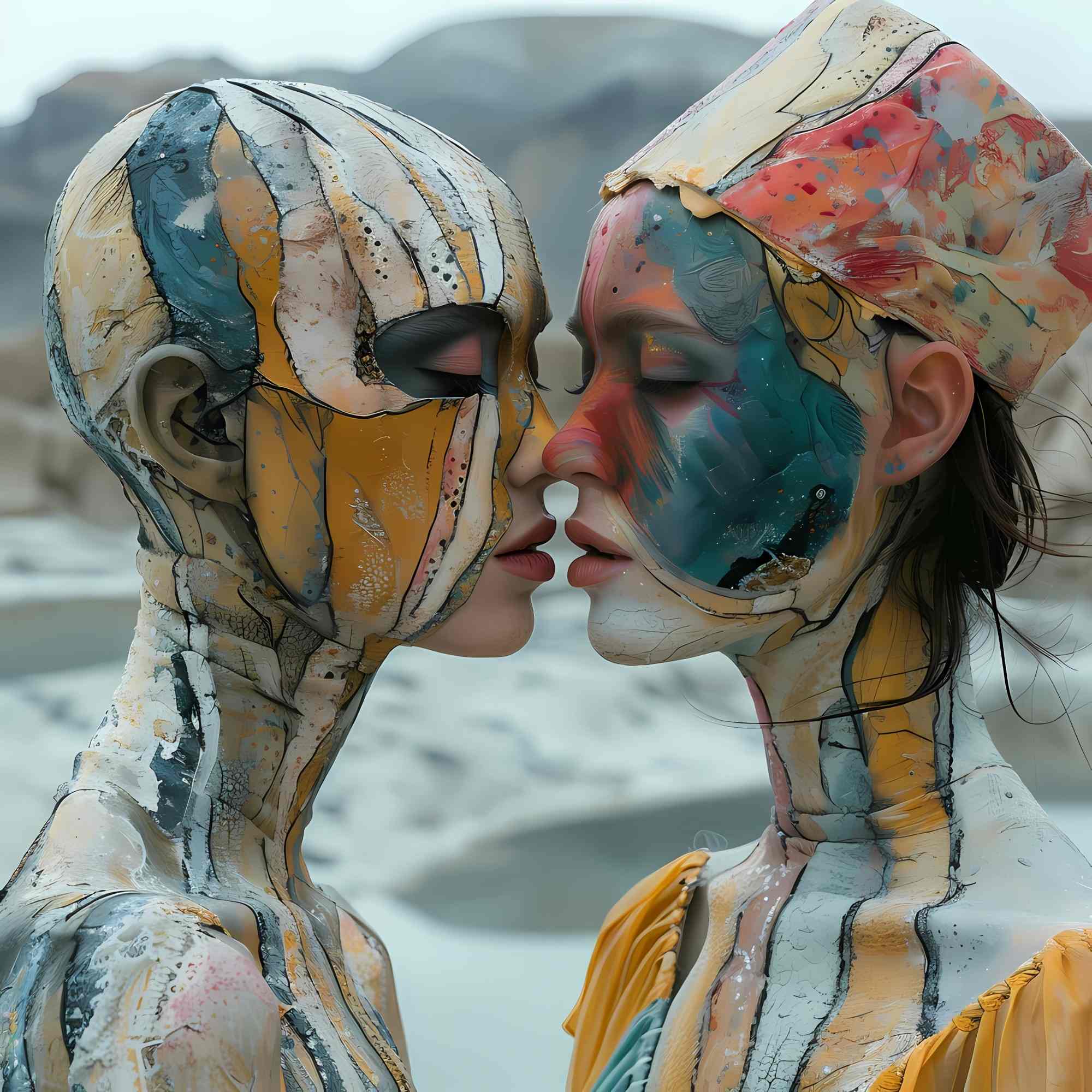 Painters in love