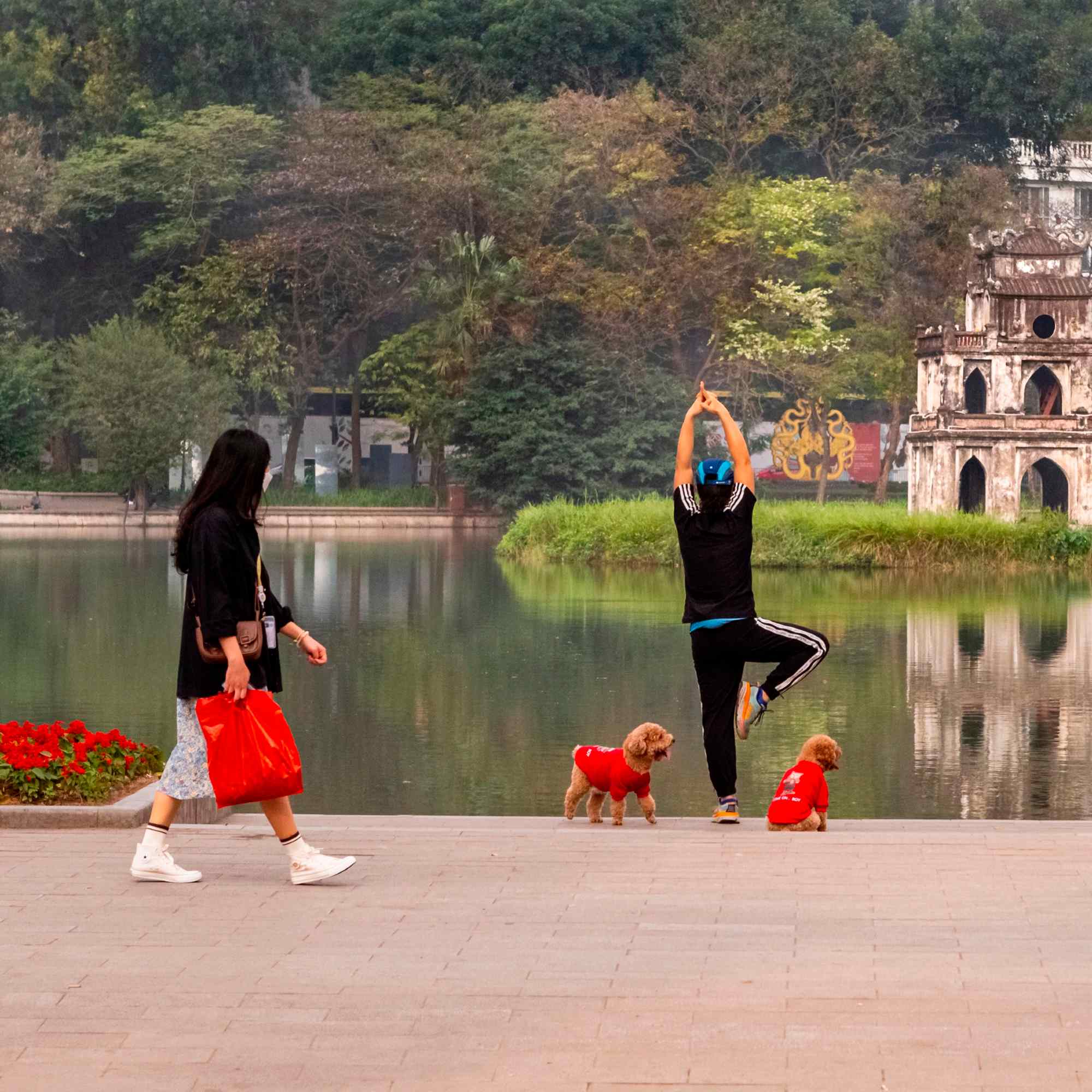 Seeing Red in Hanoi