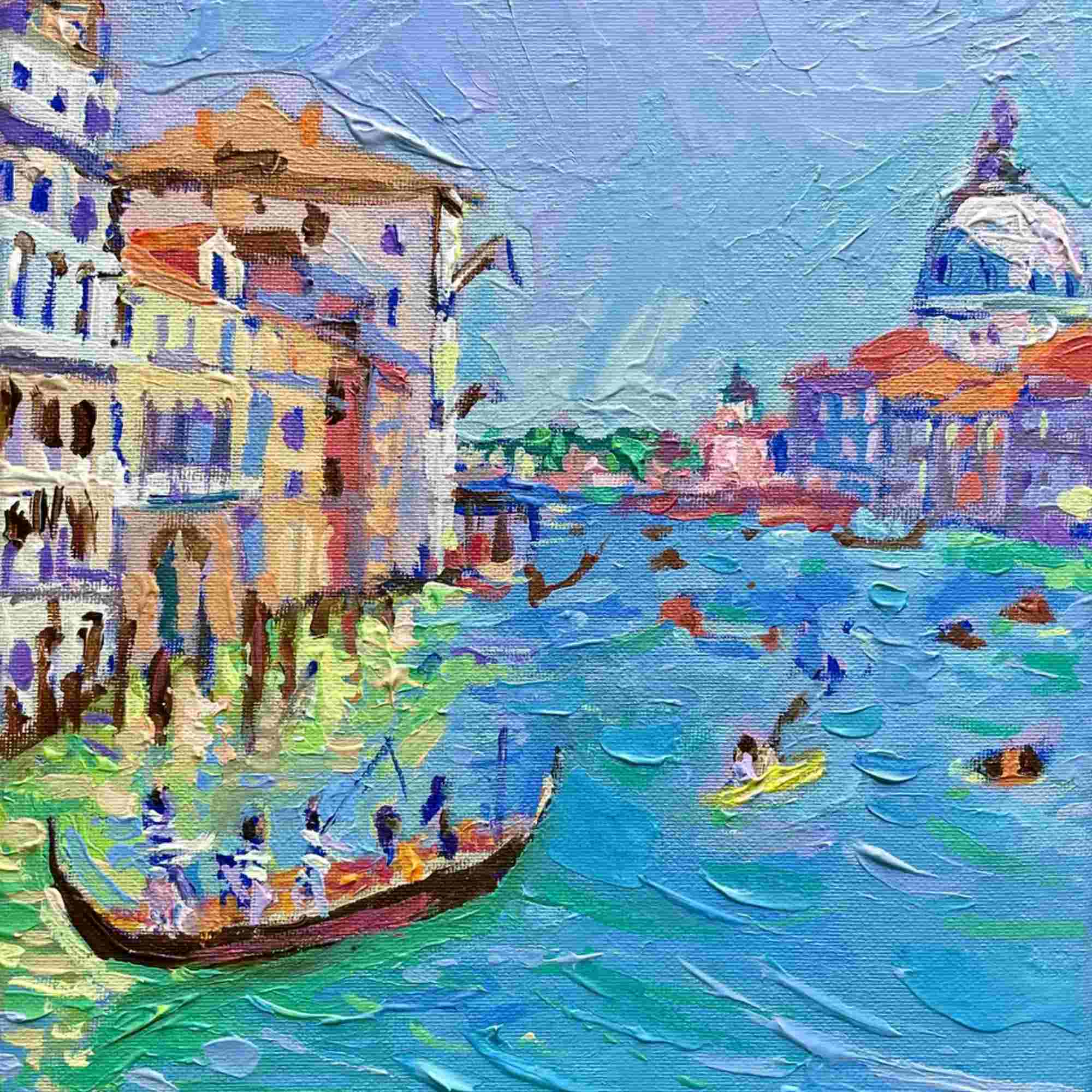 Venice - Boats of Grand Canal