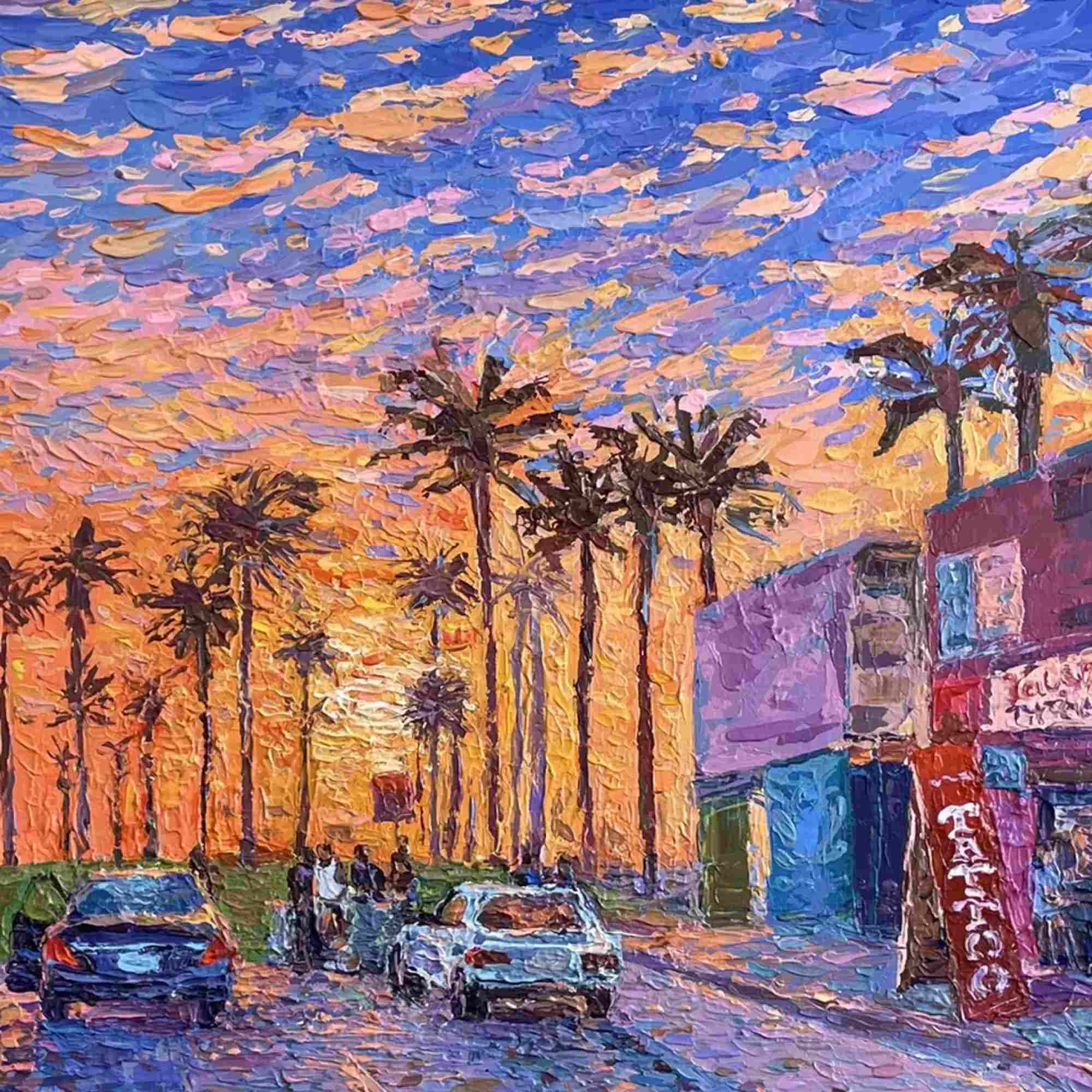 Sunset Glow in Venice