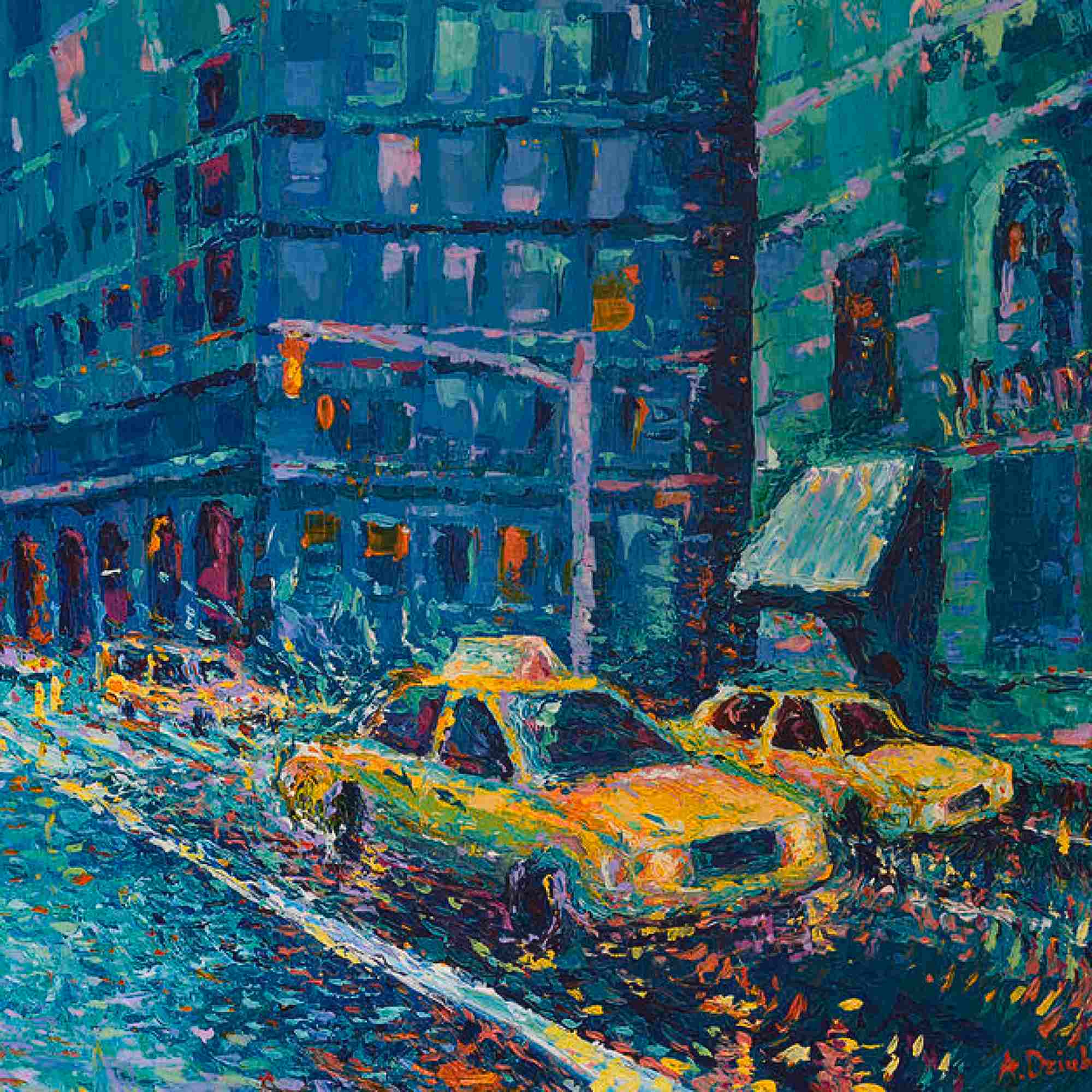Rainy Day in New york