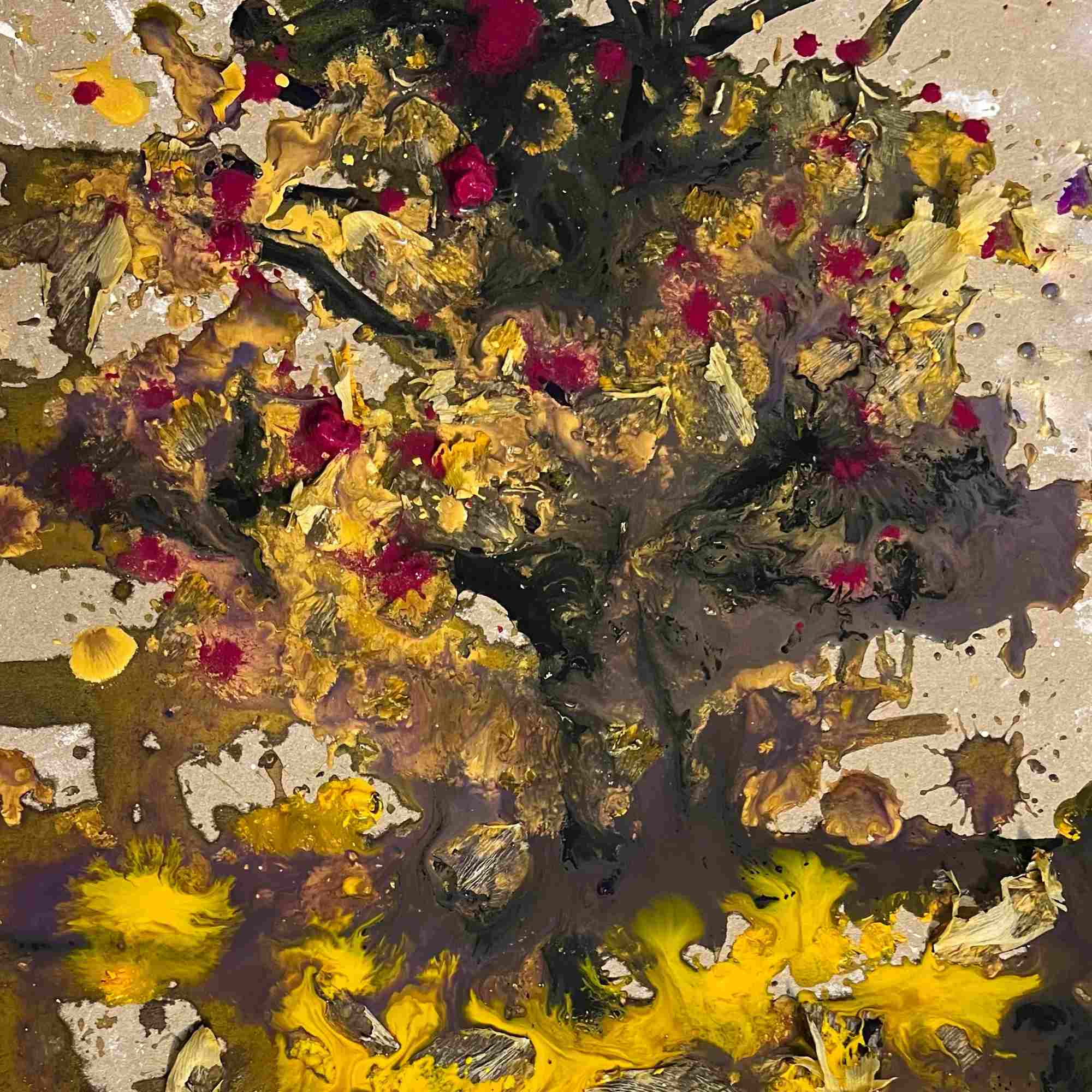 Autumn's alone tree