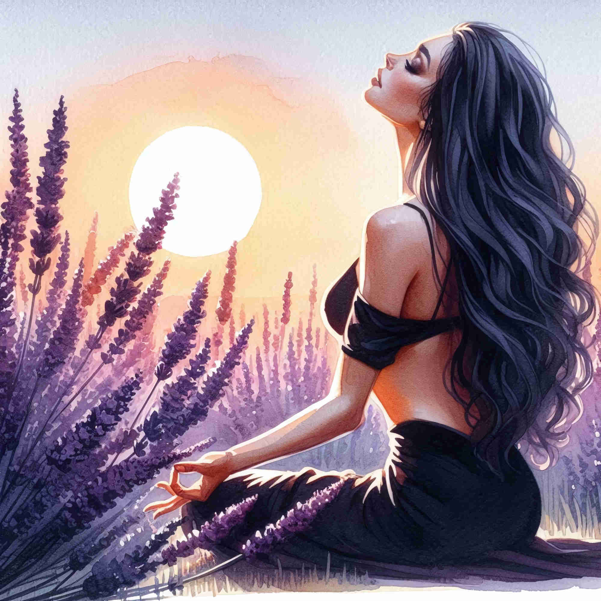 Harmony in Lavender Fields