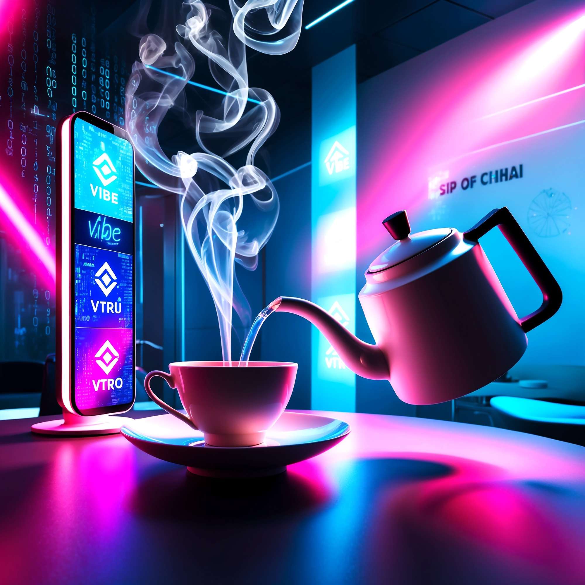 Vitruveo Creations Collection - SIP OF CHAI 3