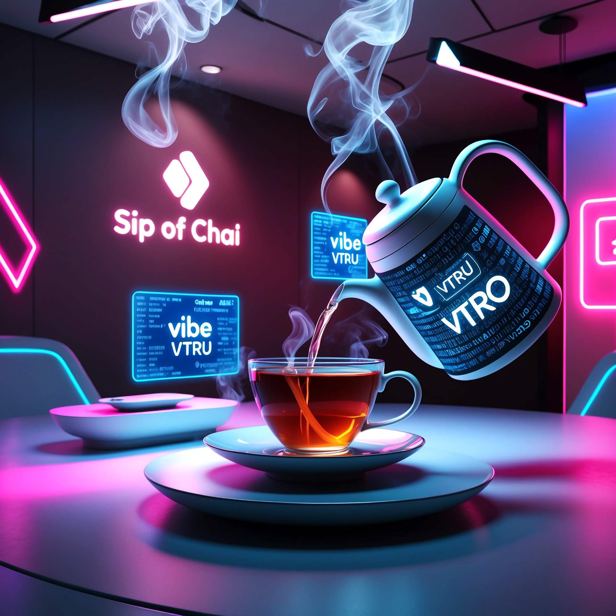 Vitruveo Creations Collection - SIP OF CHAI 1