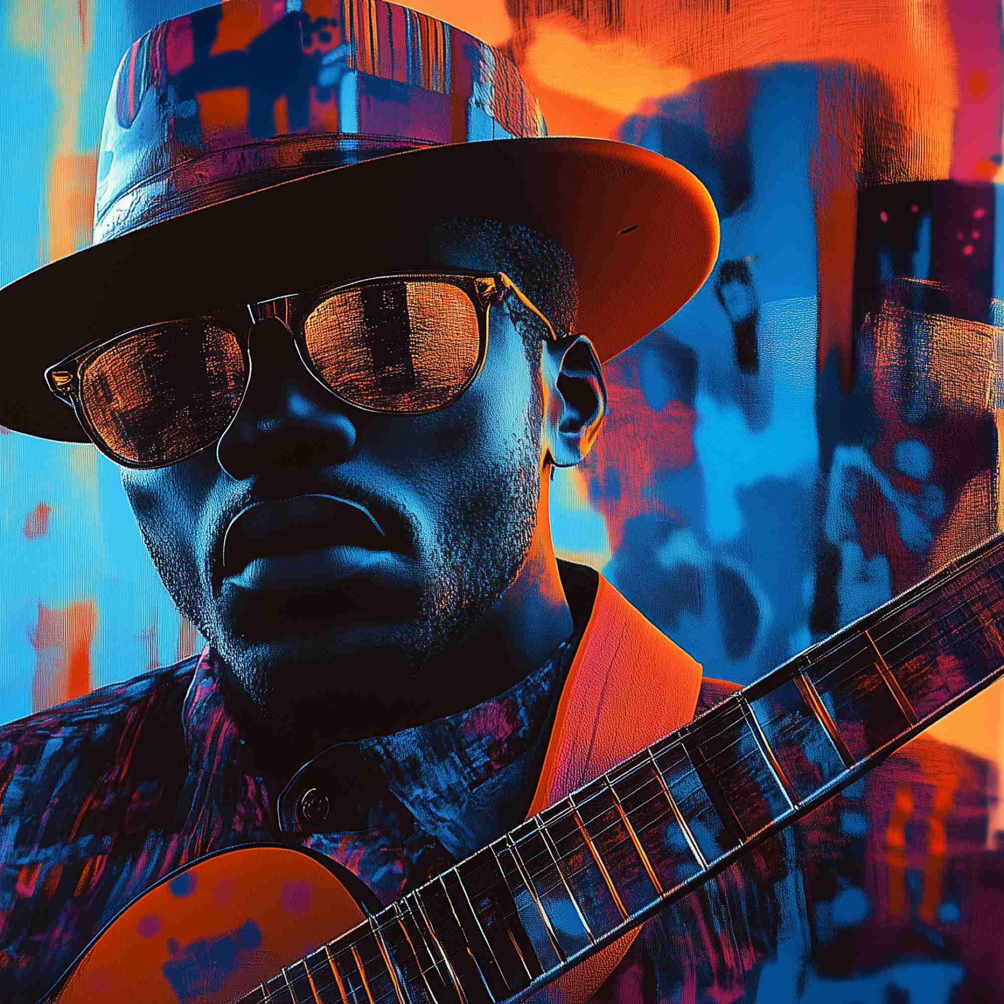 Electric Blues, Orange Fiery