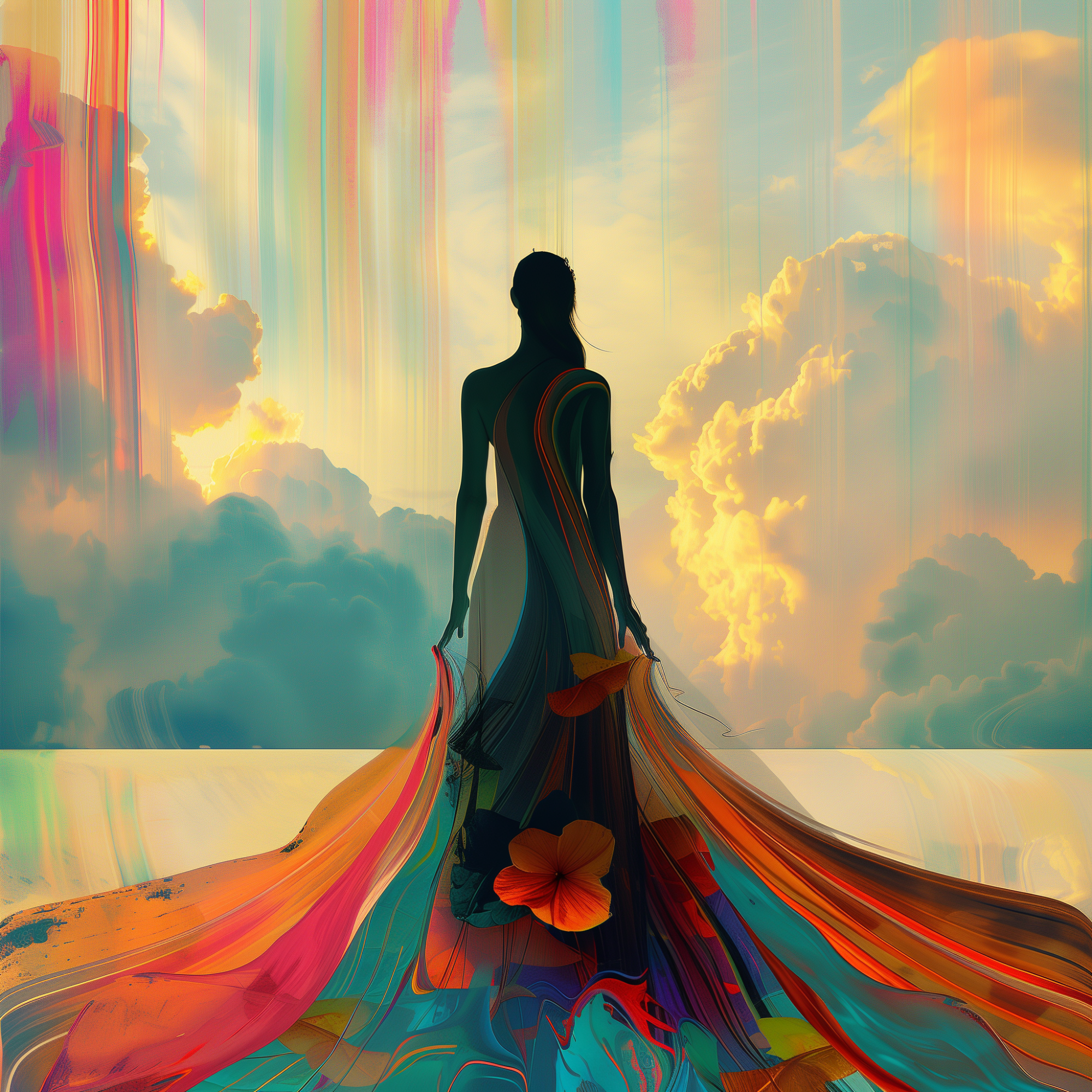 Opalescent Silhouette