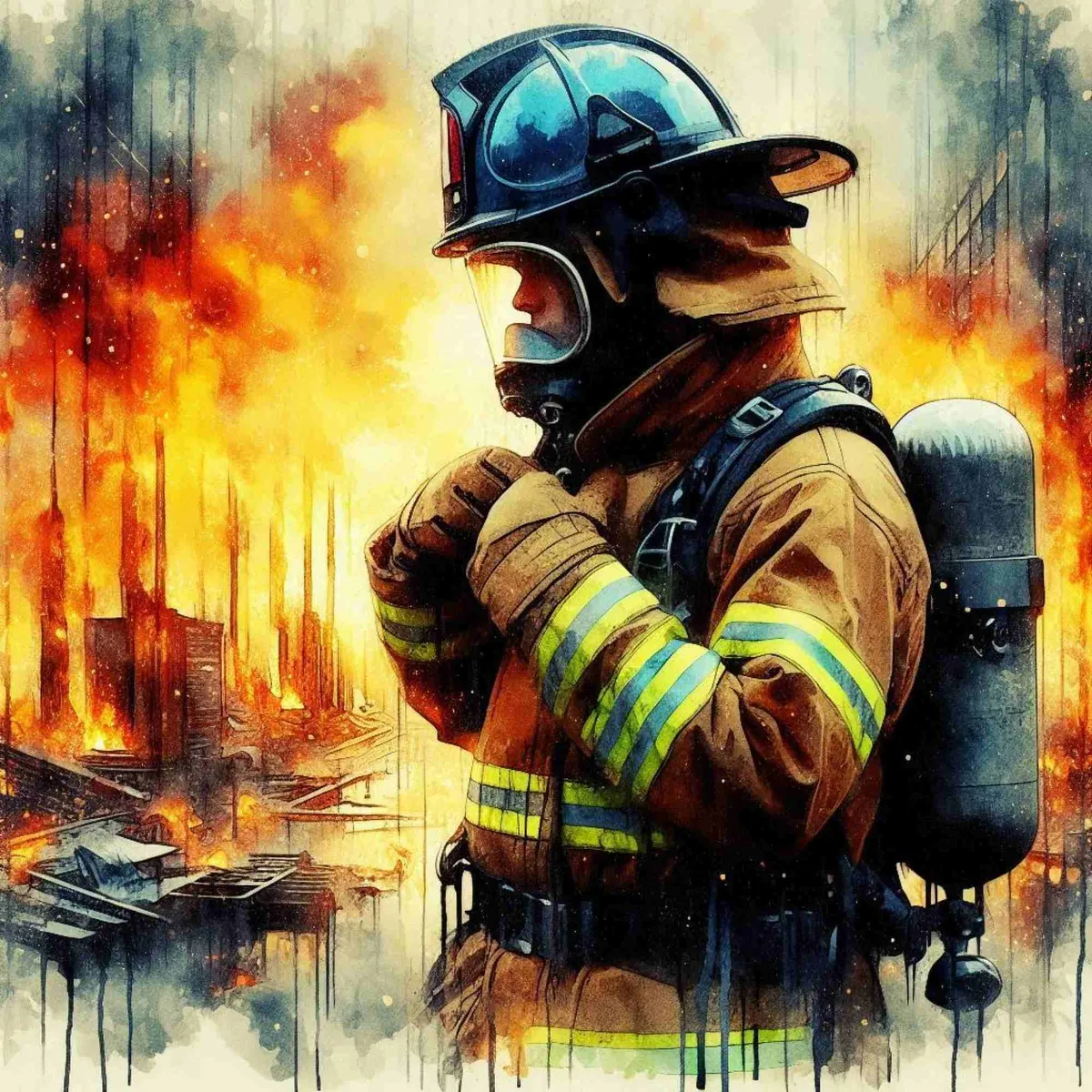 Firefighter : A Warrior 