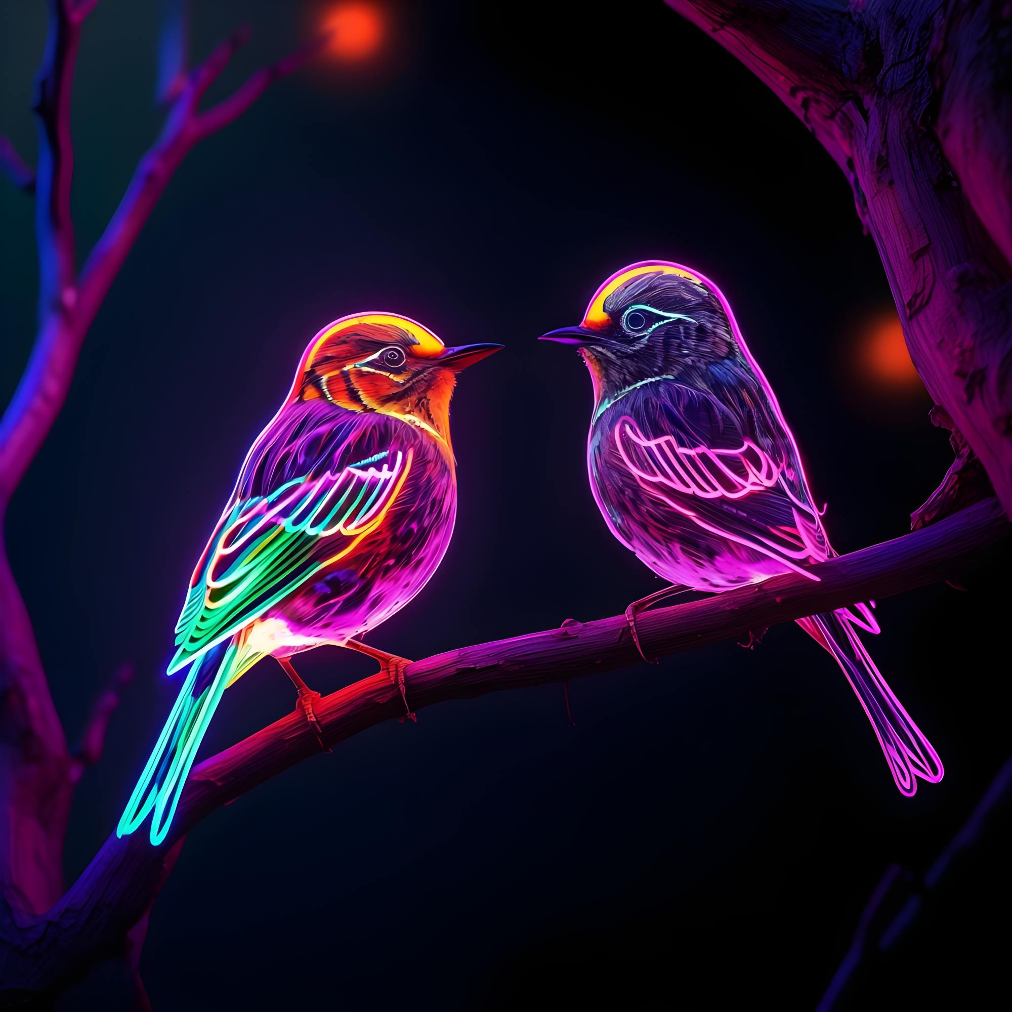 Romantic Birds 
