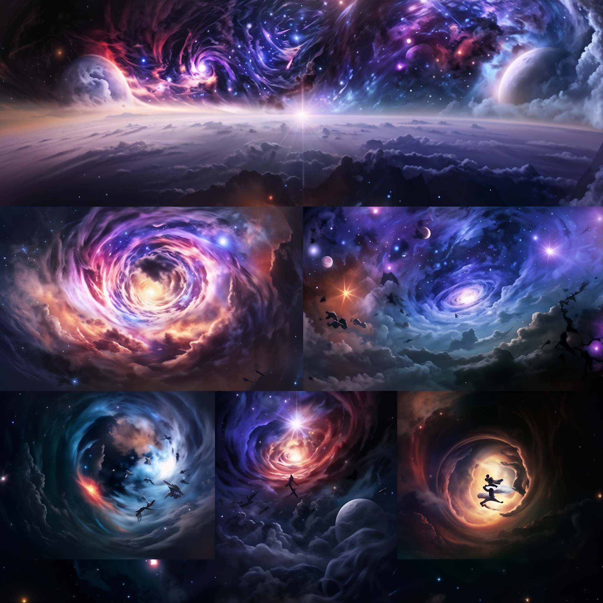 Complex Birth of the Universe 